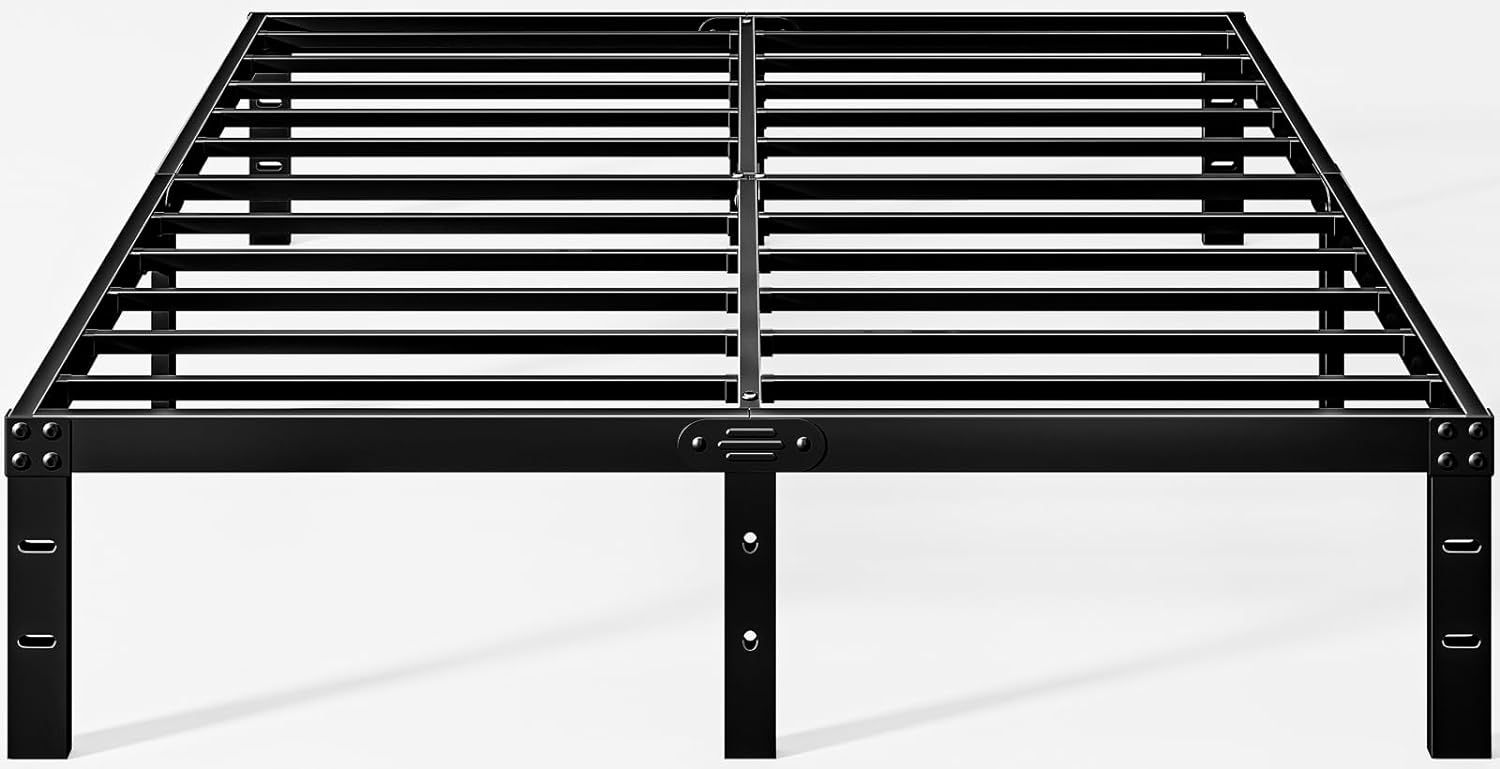 Best 10 Inch Cal King Bed Frame, Special Metal Platform Bed Frame No Box Spring...