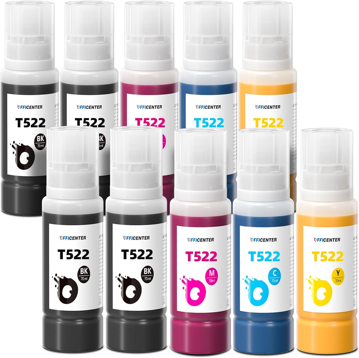 Best T522 522 Ink Refill Bottles for Ecotank, Special Ink for ET-2720 ET-2803 ET...