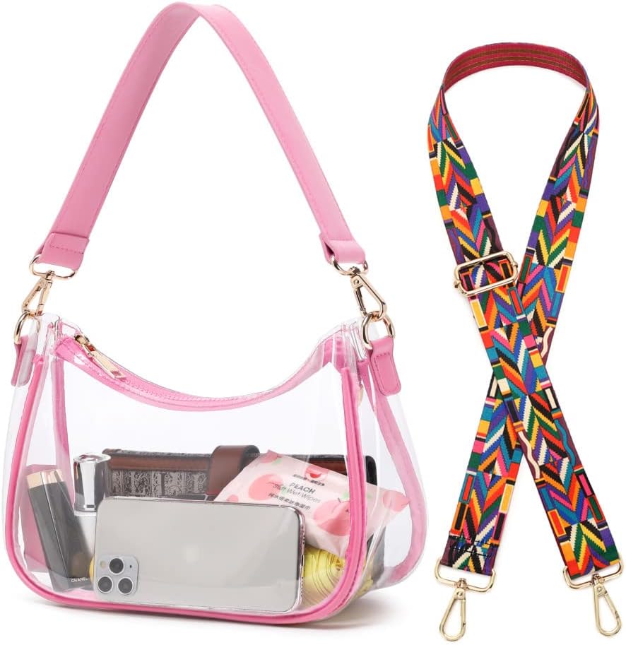 Best CYHTWSDJ Clear Purse, Special Stadium Approved Clear Bag, Innovative Clear...