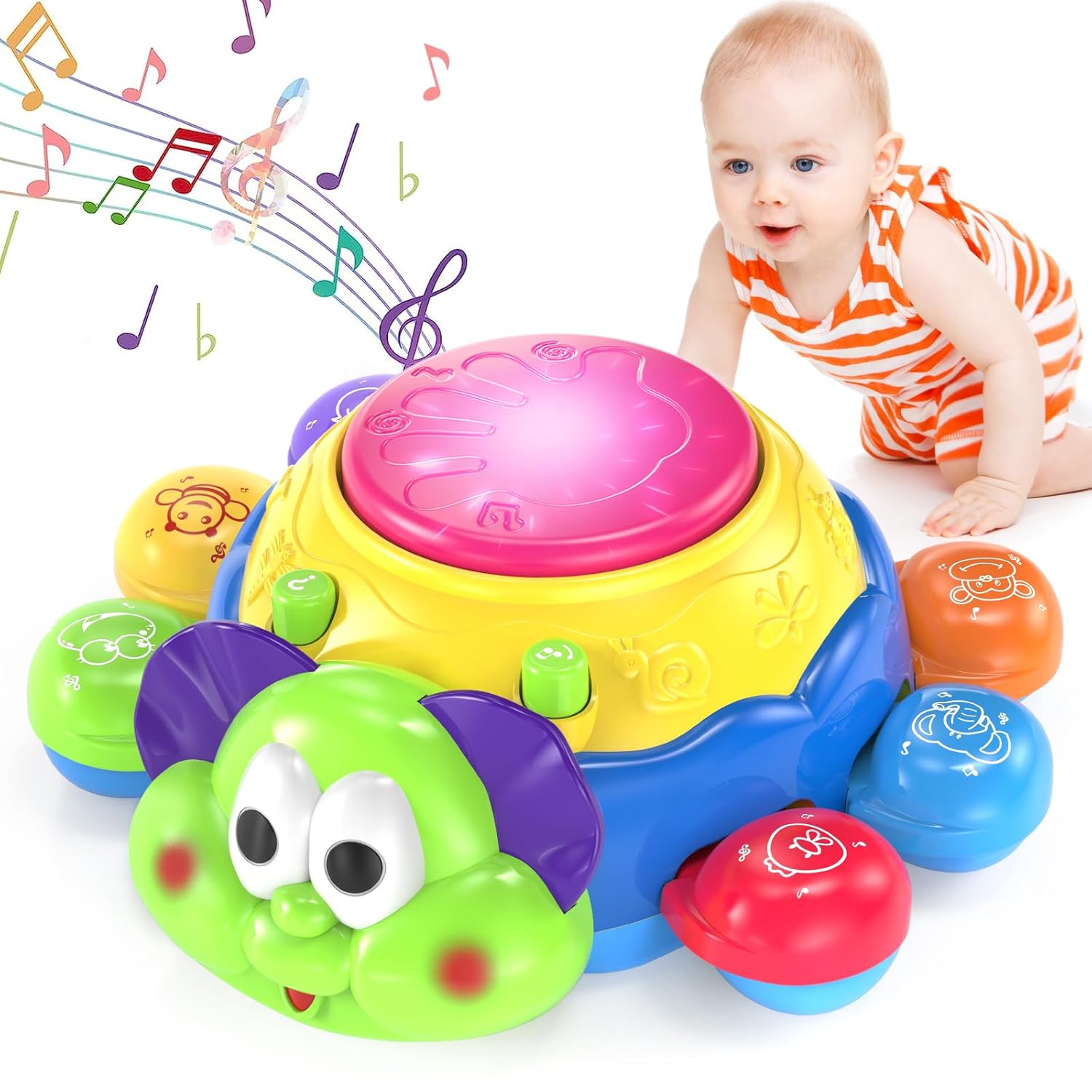 Best Yerloa Baby Crawling Toys, Special Learning Toys for Infants, Innovative Tu...