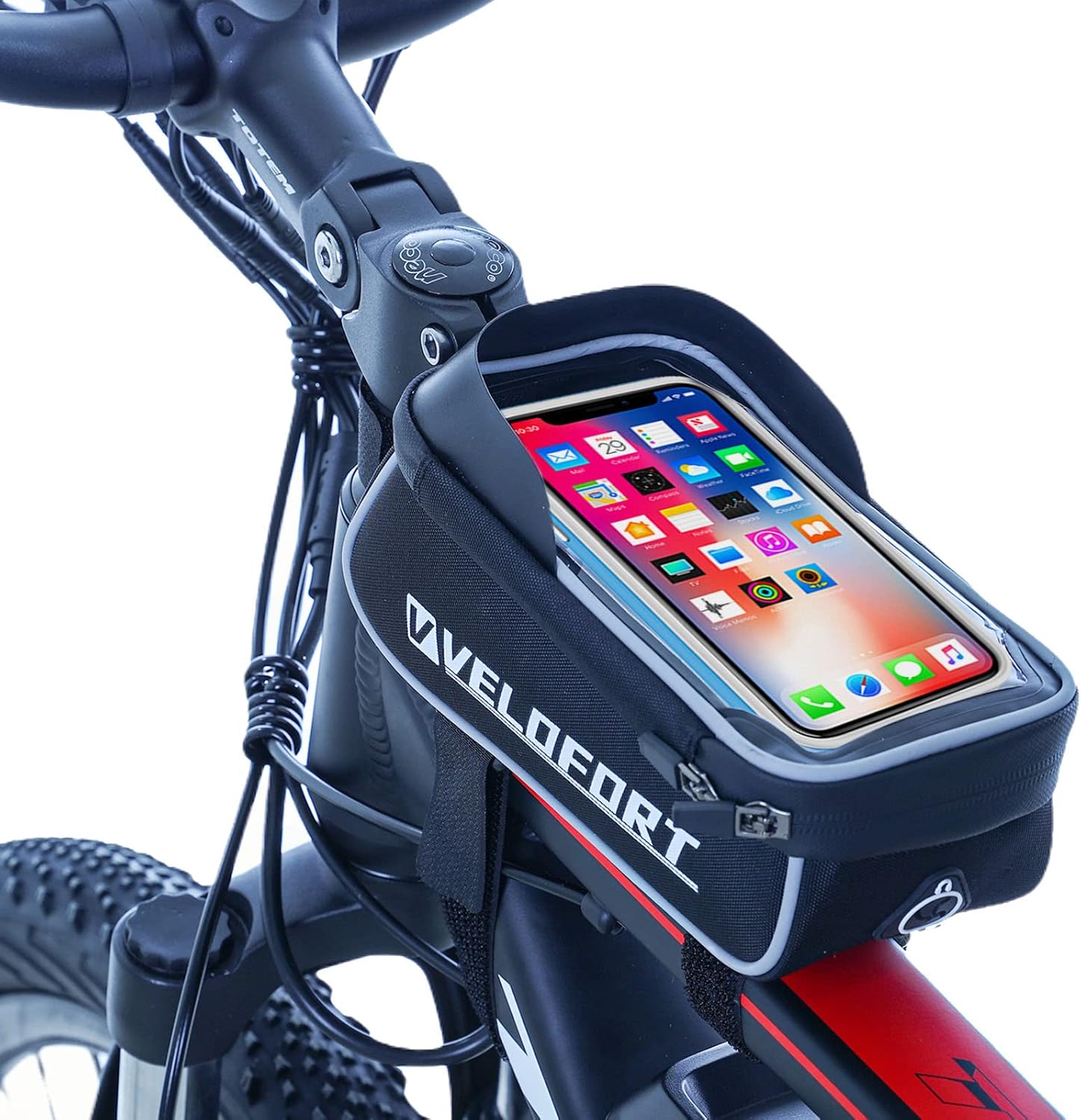 Best Waterproof Bike Front Frame Bag, Special Bicycle Phone Bag for Convenience,...