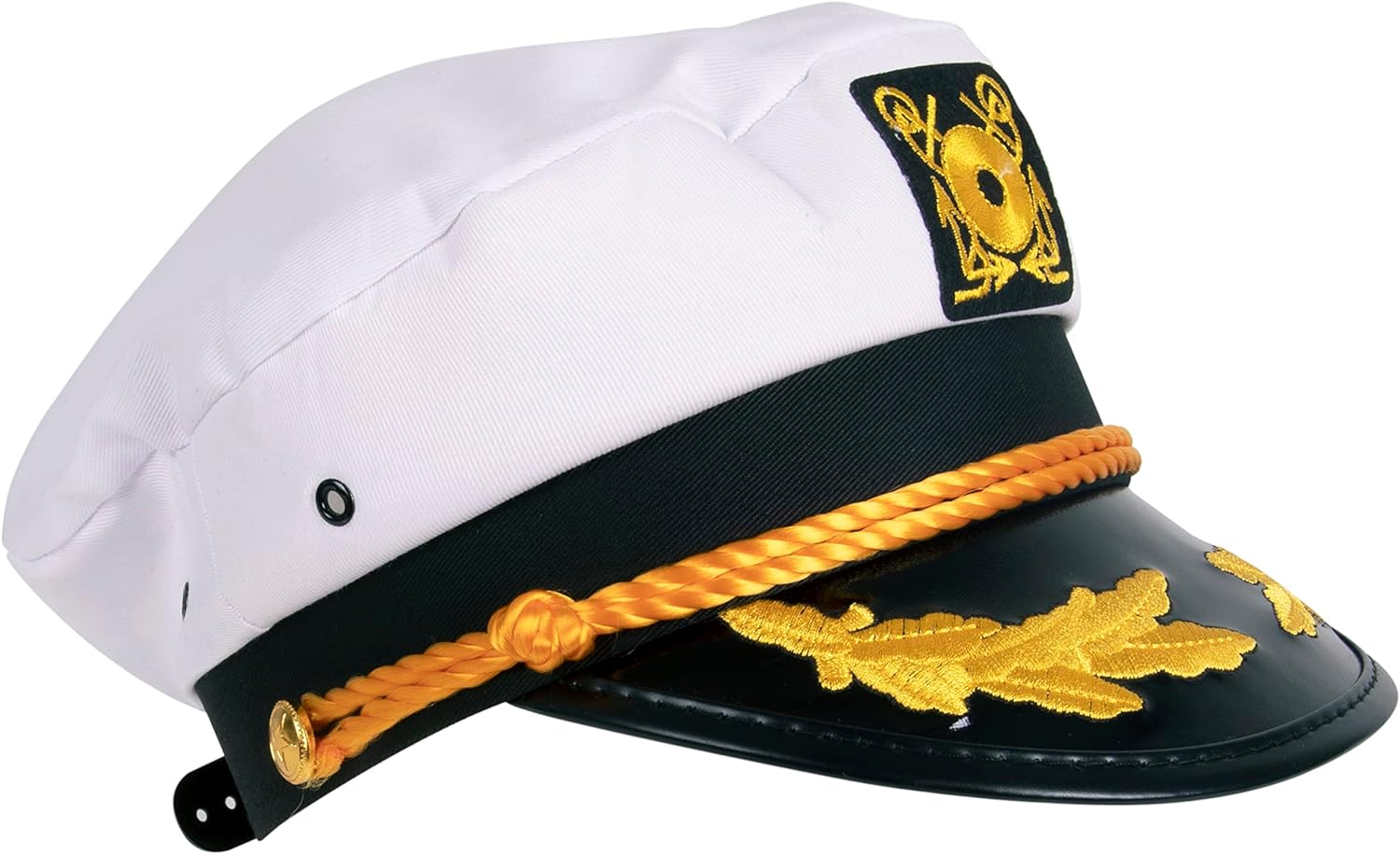 Best Stylish Kangaroo Embroidered Navy Sailor Yacht Captains Hat, Special Adjust...