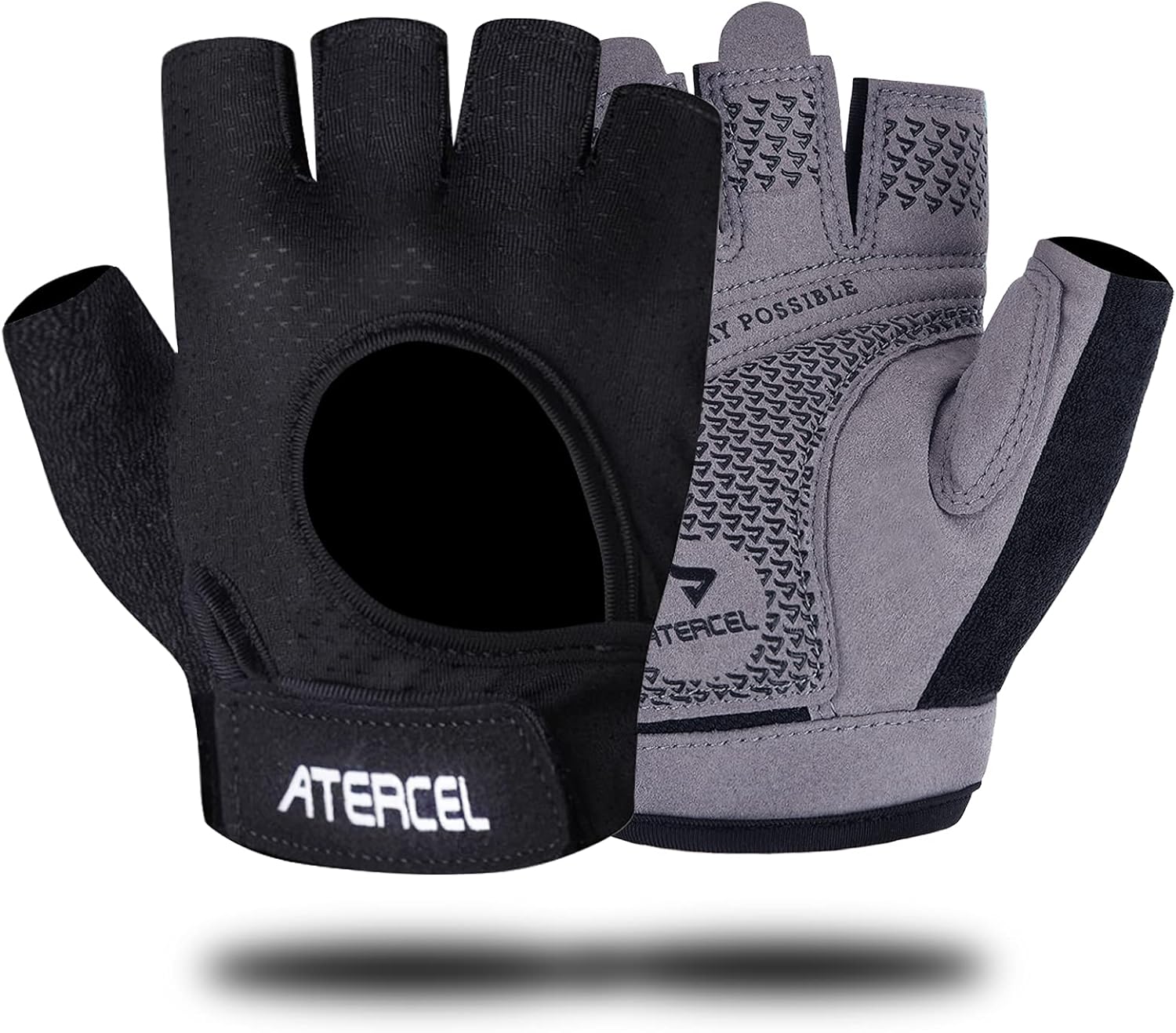 Best ATERCEL Weight Lifting Gloves, Special Workout Gloves with Full Palm Protec...