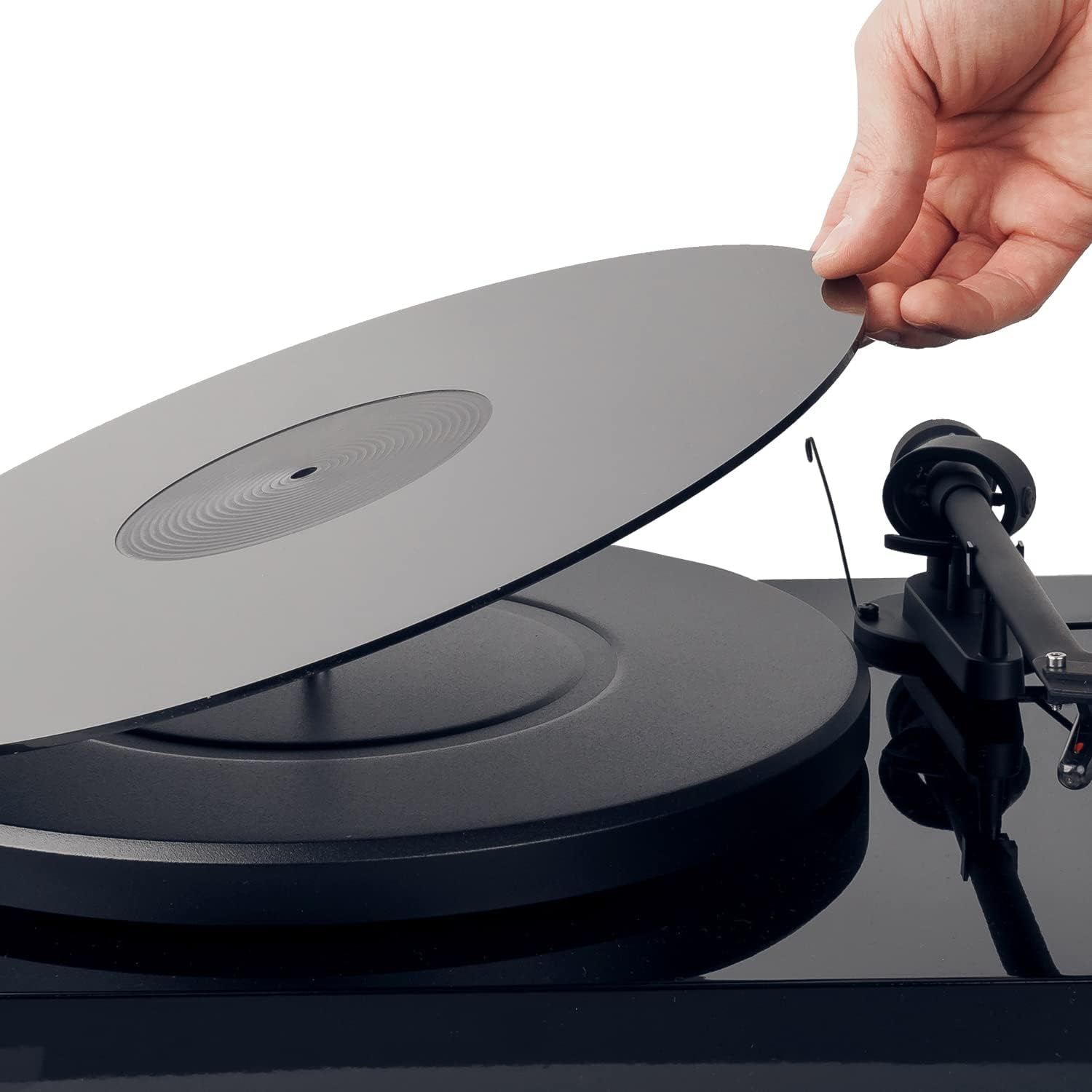 Best Hudson Hi-Fi Acrylic Turntable Mat, Special Vinyl Record Acrylic Mat, Innov...