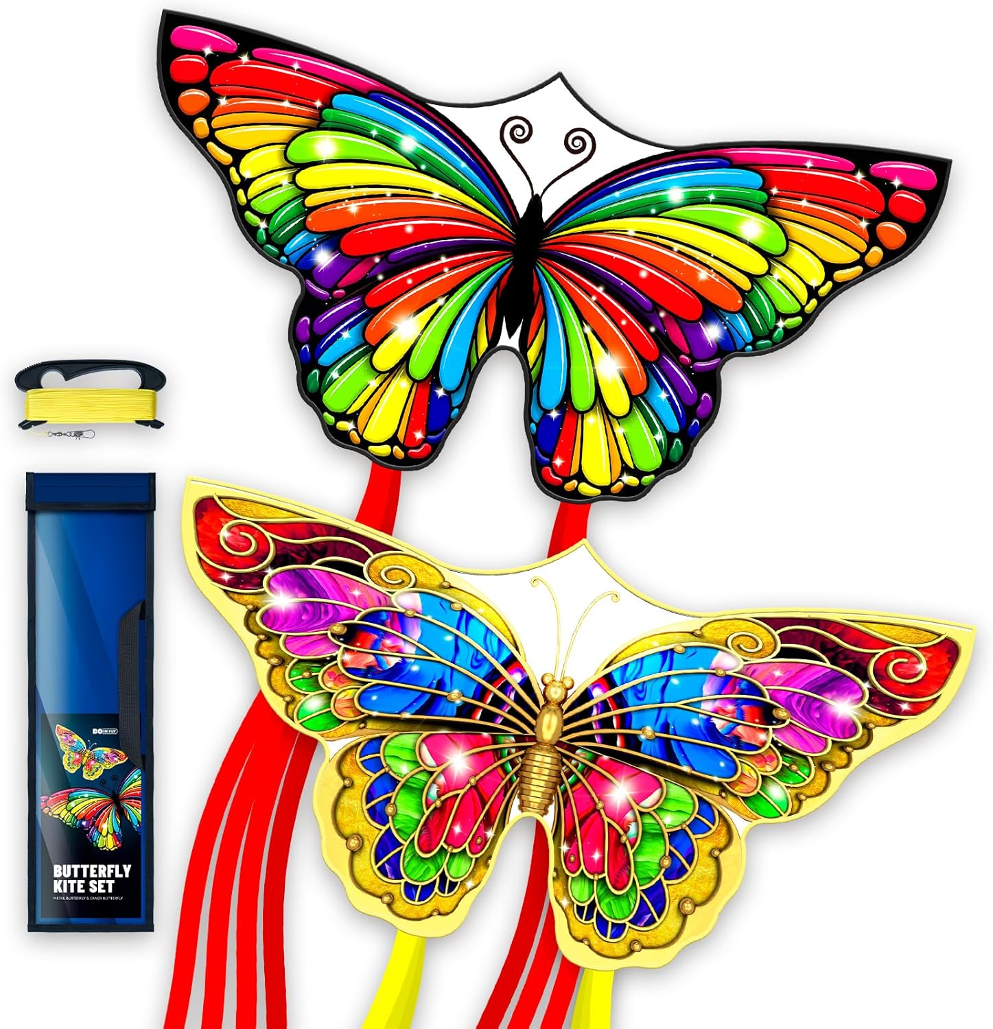 Best 2 Pack Kites for Kids, Special Kite Easy to Fly for Beginners, Unique Kite...