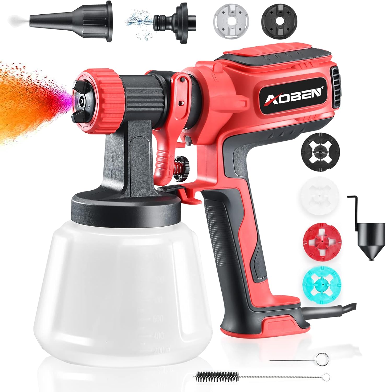 Best AOBEN Paint Sprayer, Special Electric Spray Gun with 750w Power, Innovative...