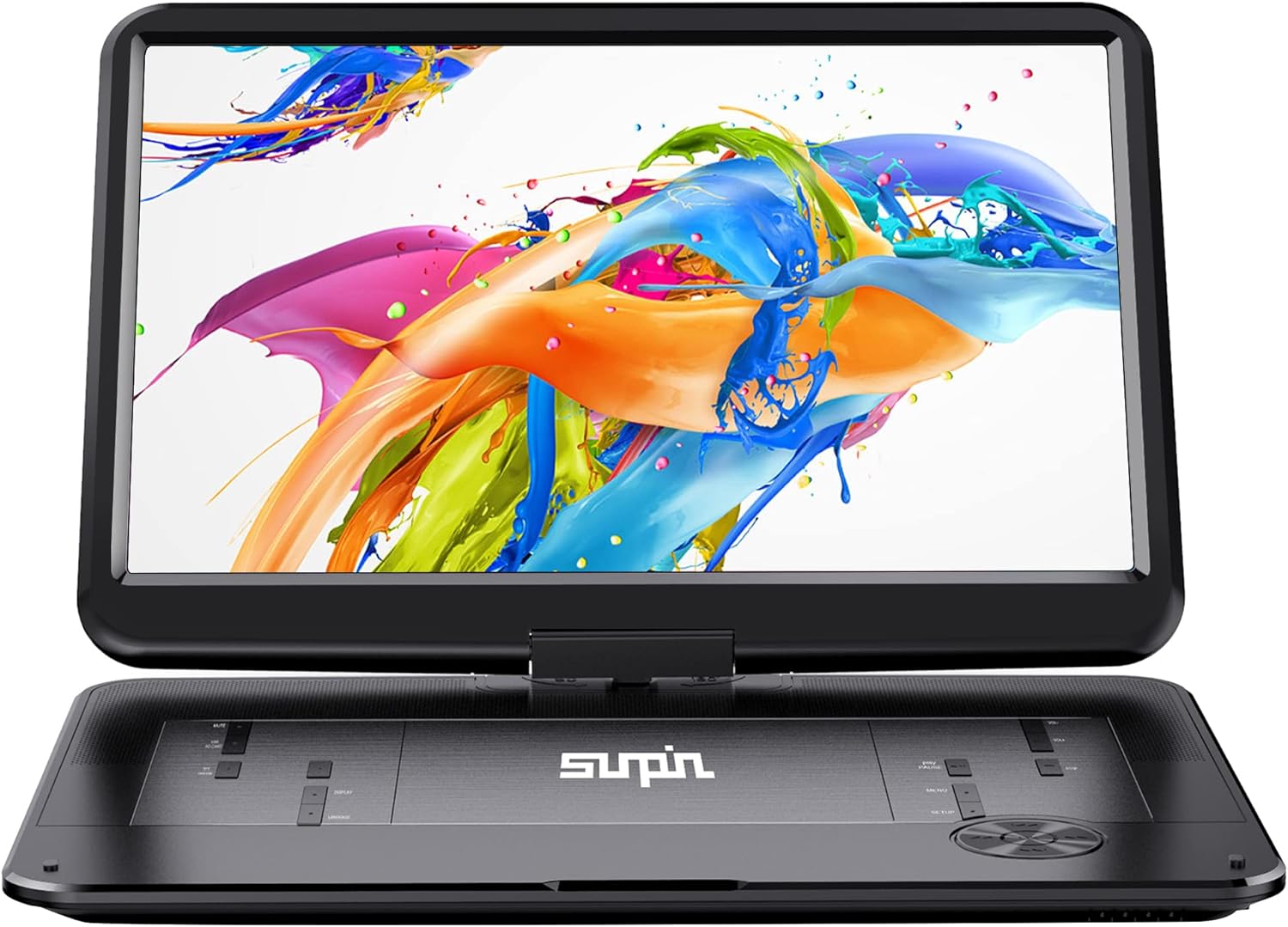 Best SUNPIN 17.9" Portable DVD Player, Special DVD Player with 15.6" Large HD Sw...