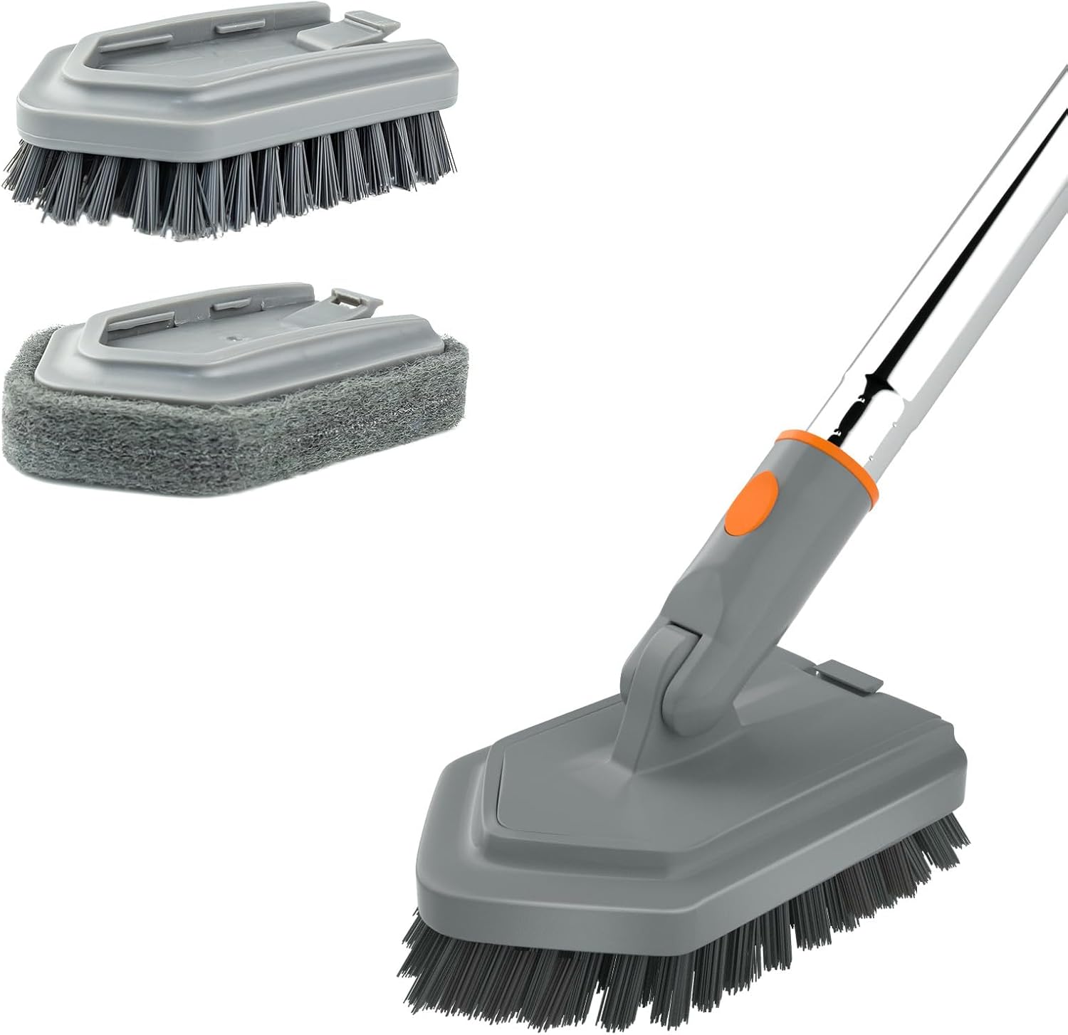 Best Multipurpose Scrub Brush, Special 62“ Long Handle Scrubber Brush, Innovativ...