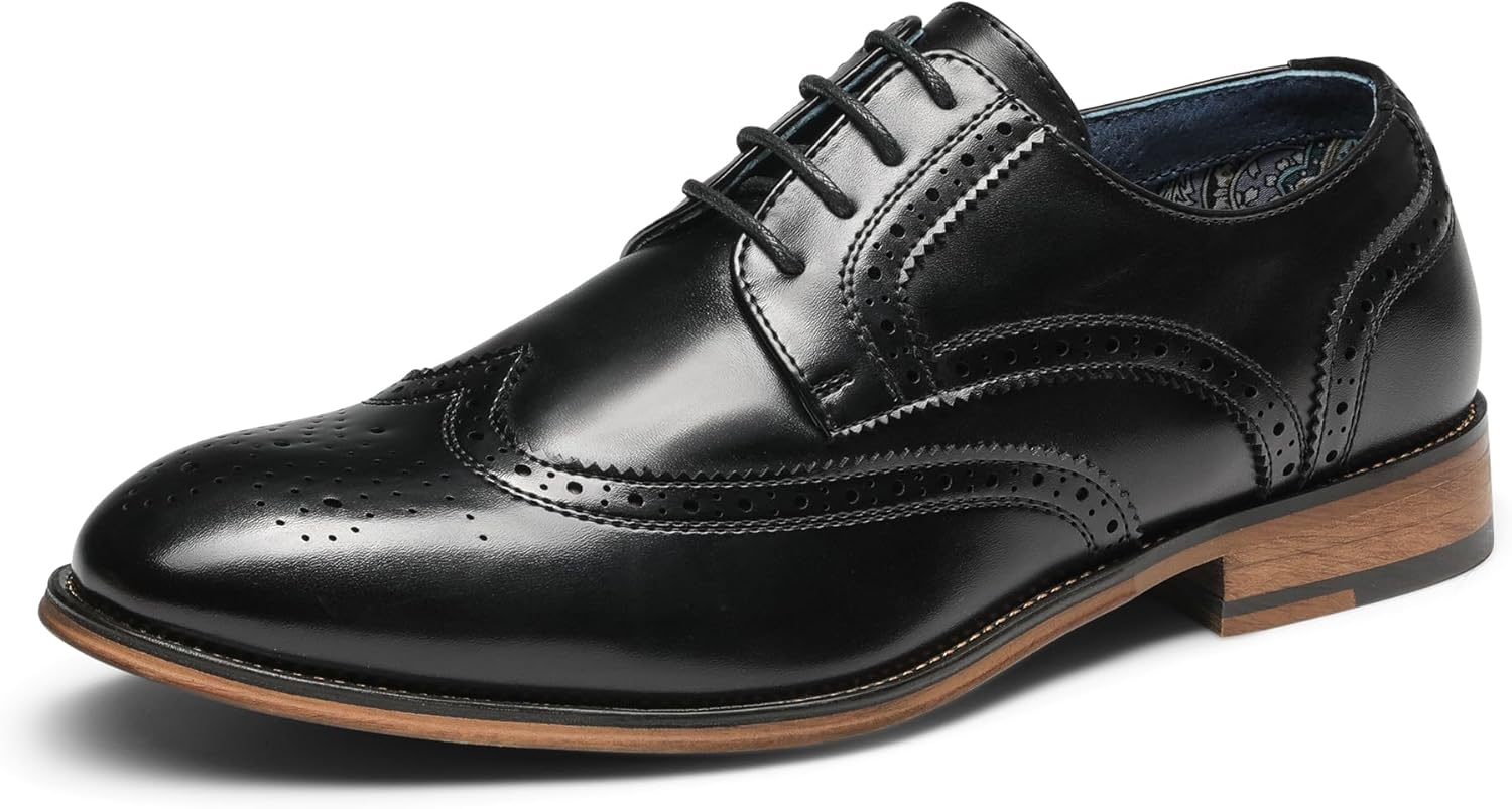 Best Bruno Marc Men's Oxfords, Special Formal Dress Shoes, Innovative 6.5 Size S...