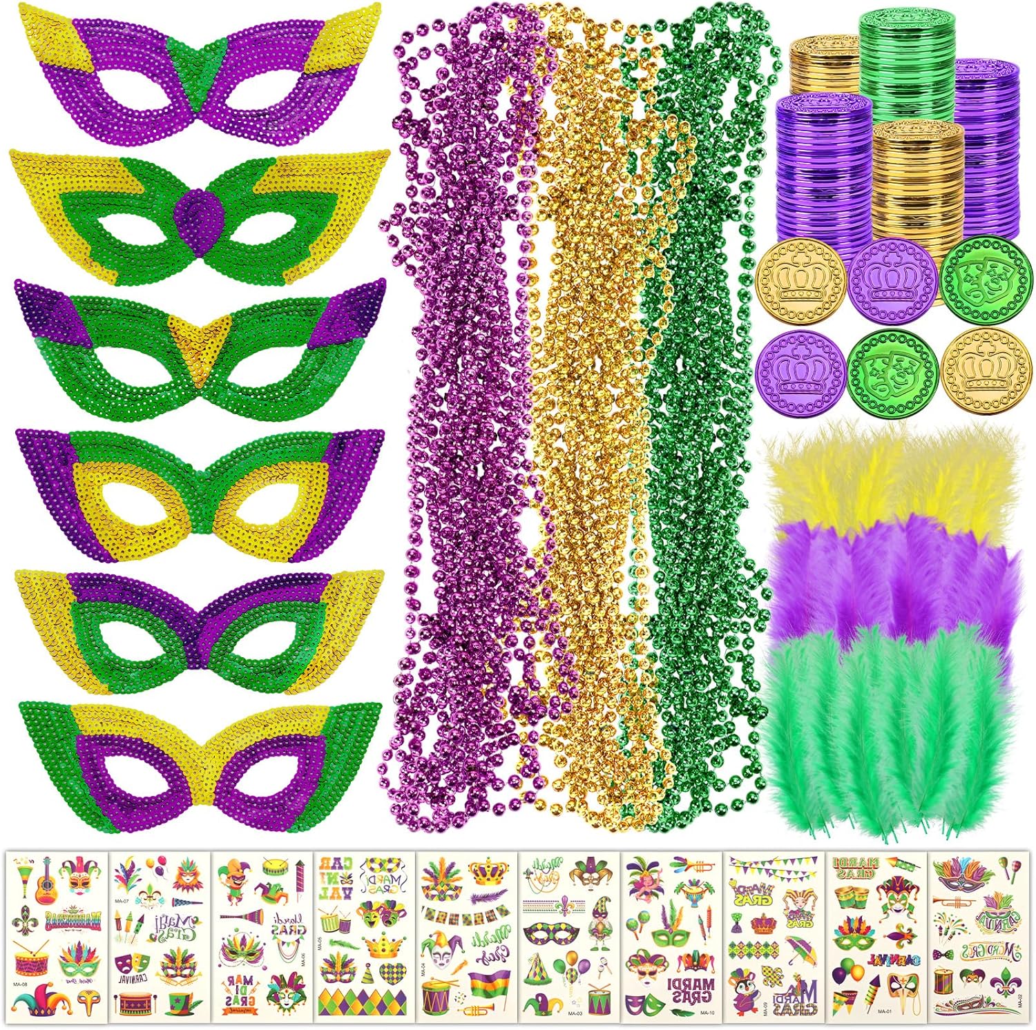 Best Mardi Gras Accessories, Special Mardi Gras Party Favors, Unique Mardi Gras...