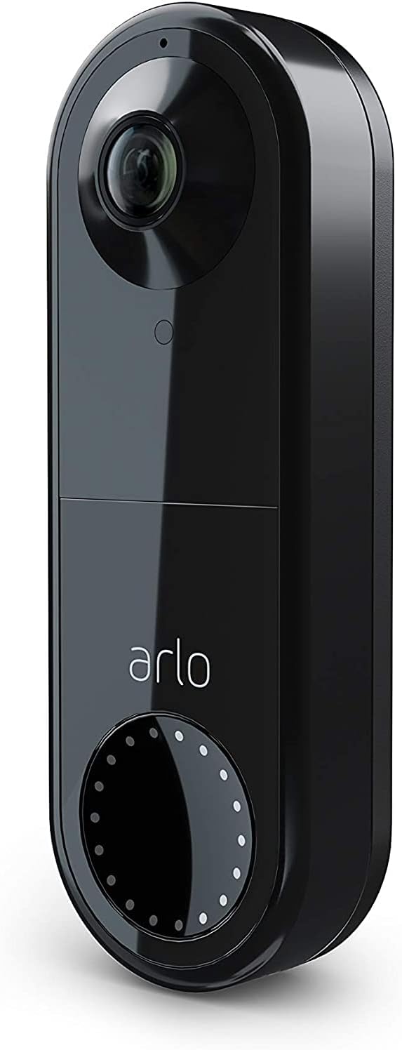 Best Arlo Essential Wired Video Doorbell, Special Video Doorbell with HD Video,...