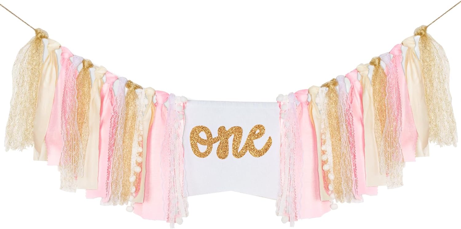 Best Anwyll 1st Highchair Banner, Special First Birthday Highchair Banner, Innov...