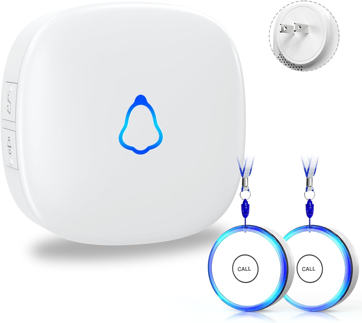 Best Caregiver Pager Wireless Call Button, Special Life Alert SOS for Monitoring...