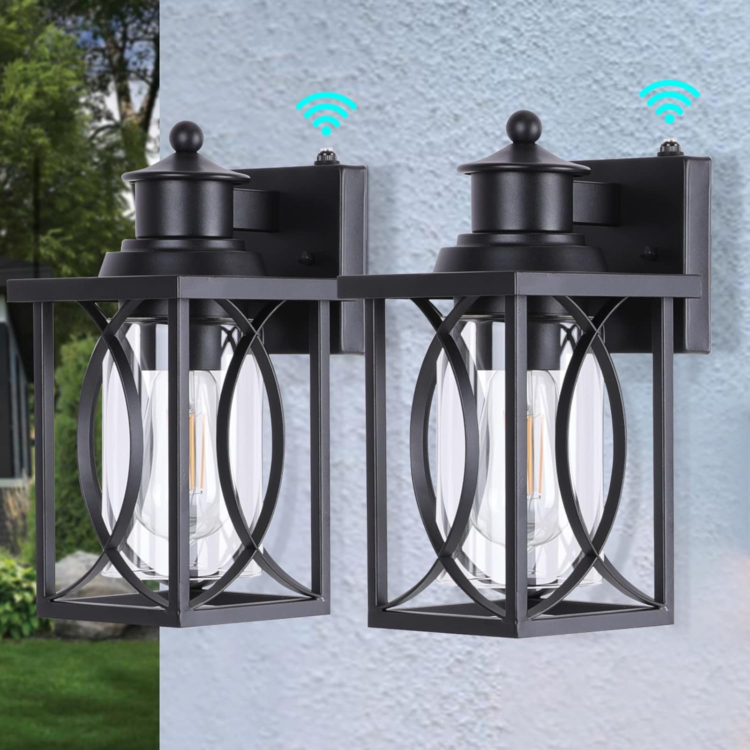 Best PARTPHONER Outdoor Light Fixtures, Special Outdoor Wall Lighting with Dusk...