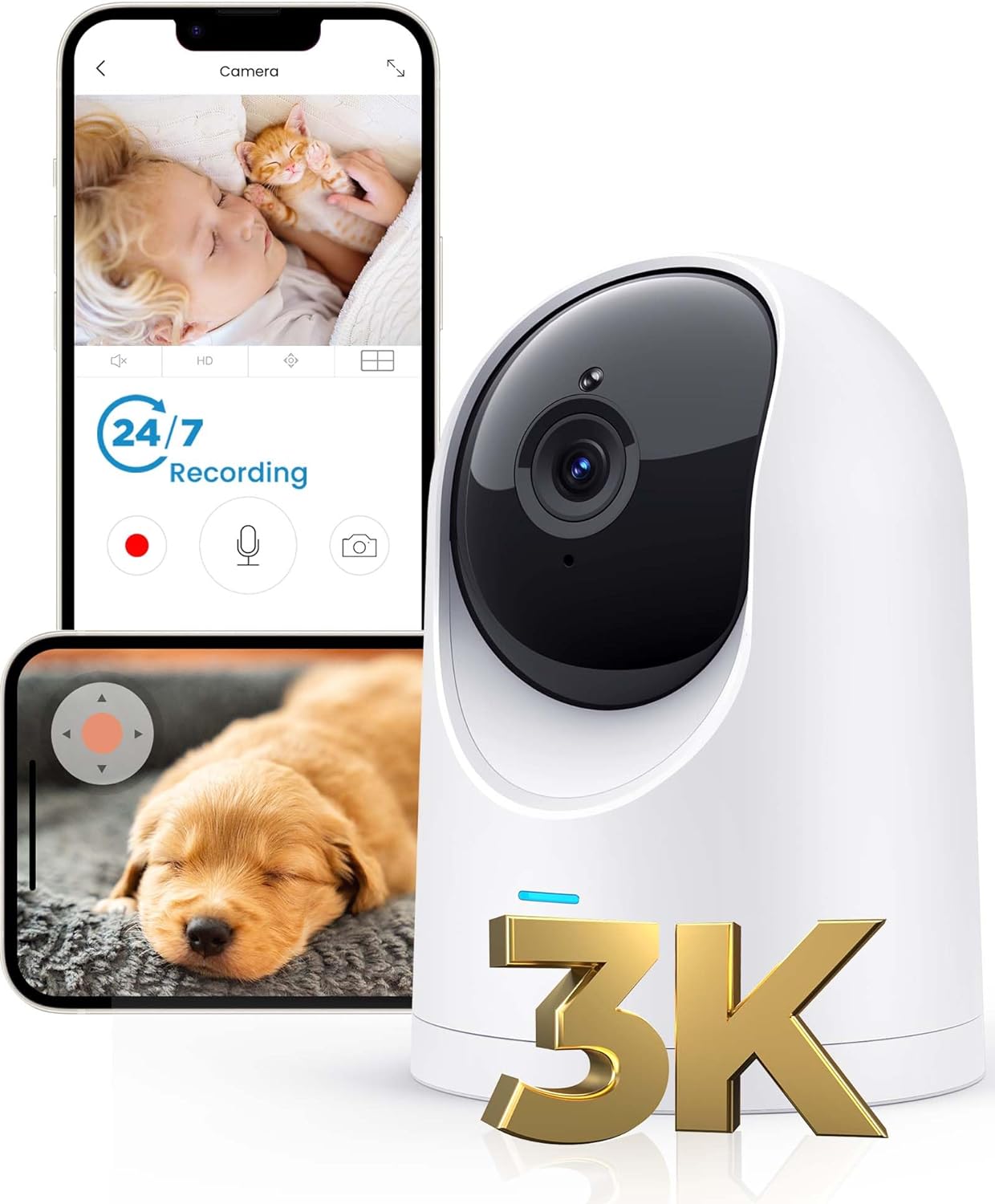 Best ANMEATE Indoor Cameras, Special Home Security Camera for Home Surveillance,...