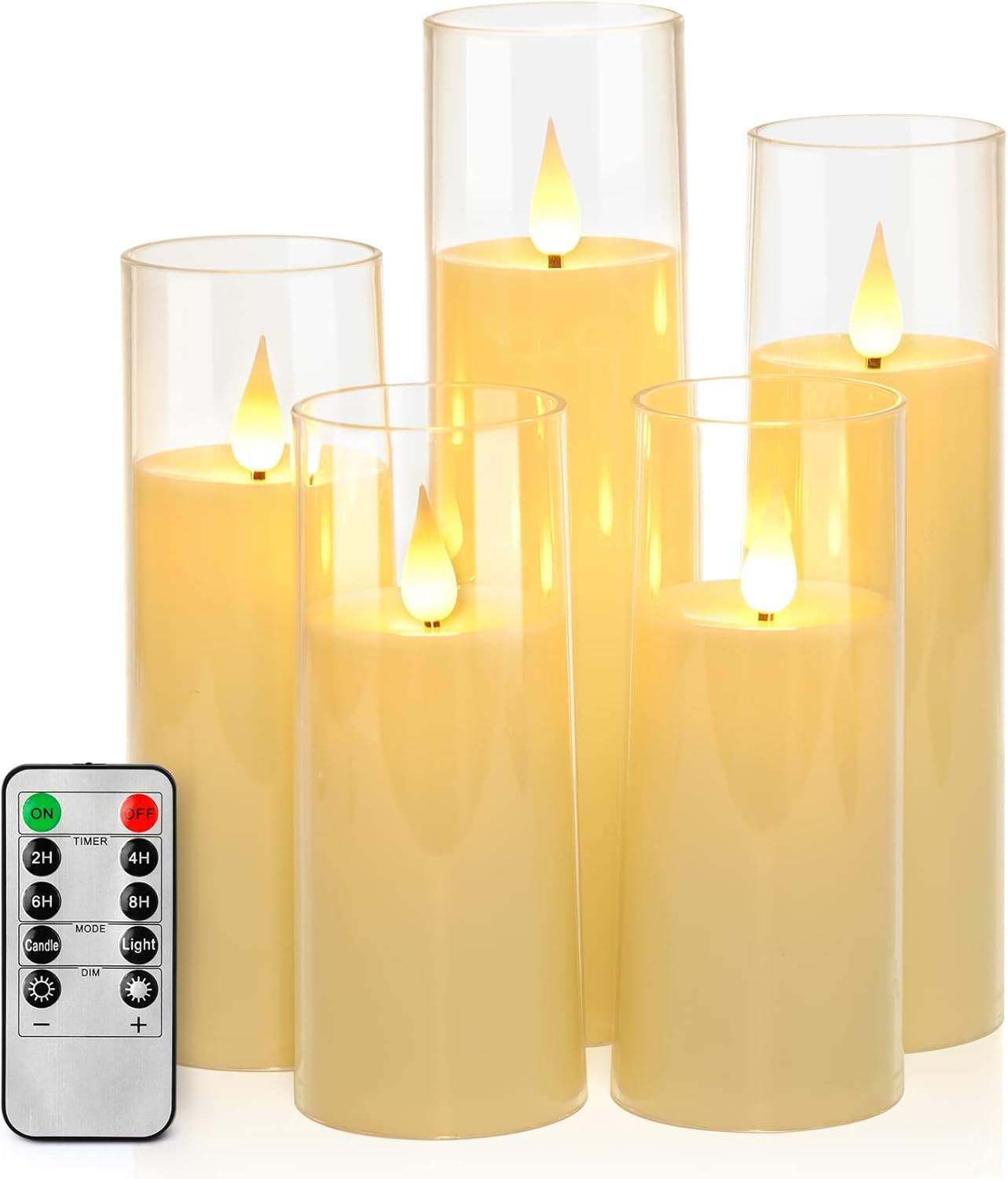 Best DALANG Flameless Candles, Special LED Candles Battery Operated, Ideal Solut...