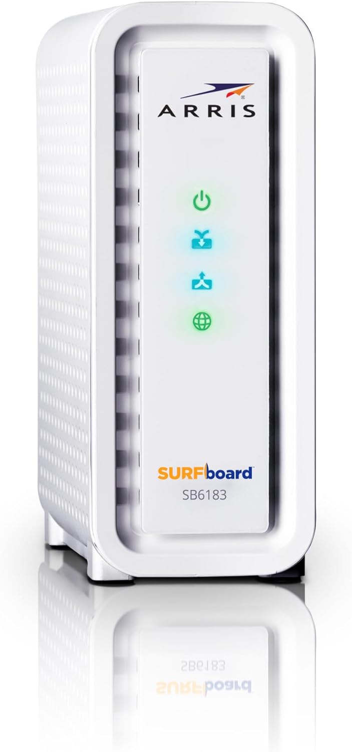 Best ARRIS SURFboard - SB6183, Special DOCSIS 3.0 16x4 Gigabit Cable Modem, Sust...