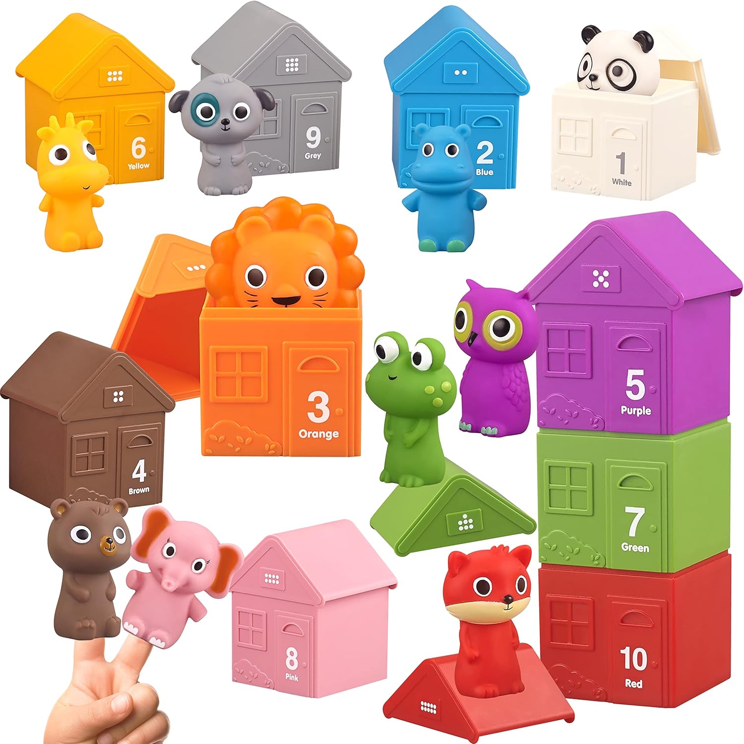 Best Toddler Toys, Special 20 Pcs Farm Animals Toys for Toddlers 3-5, Innovative...