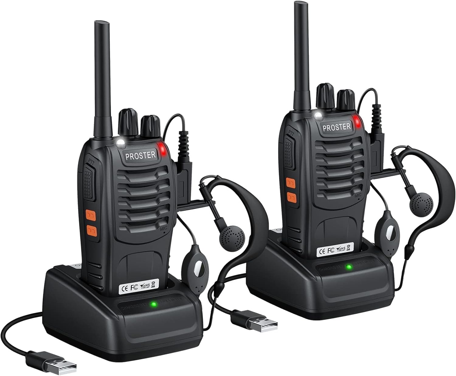 Best Proster Rechargeable Walkie Talkies, Special Long Range Two Way Radios with...