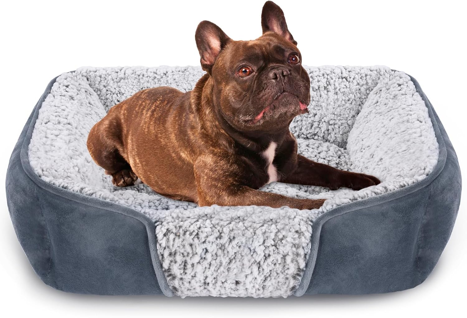 Best Orthopedic Pet Sofa, Special Dog Bed for Small Medium Dogs, Innovative Rect...