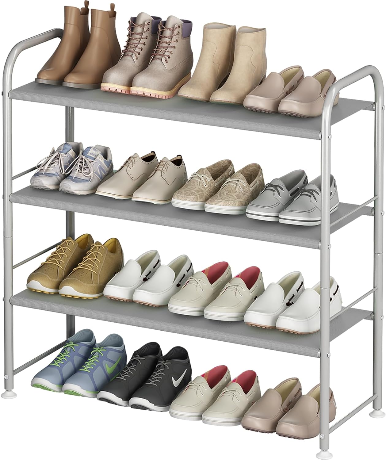 Best Shoe Rack, Unique 3 Tier Storage Organizer, Innovative Shoe Organizer for C...