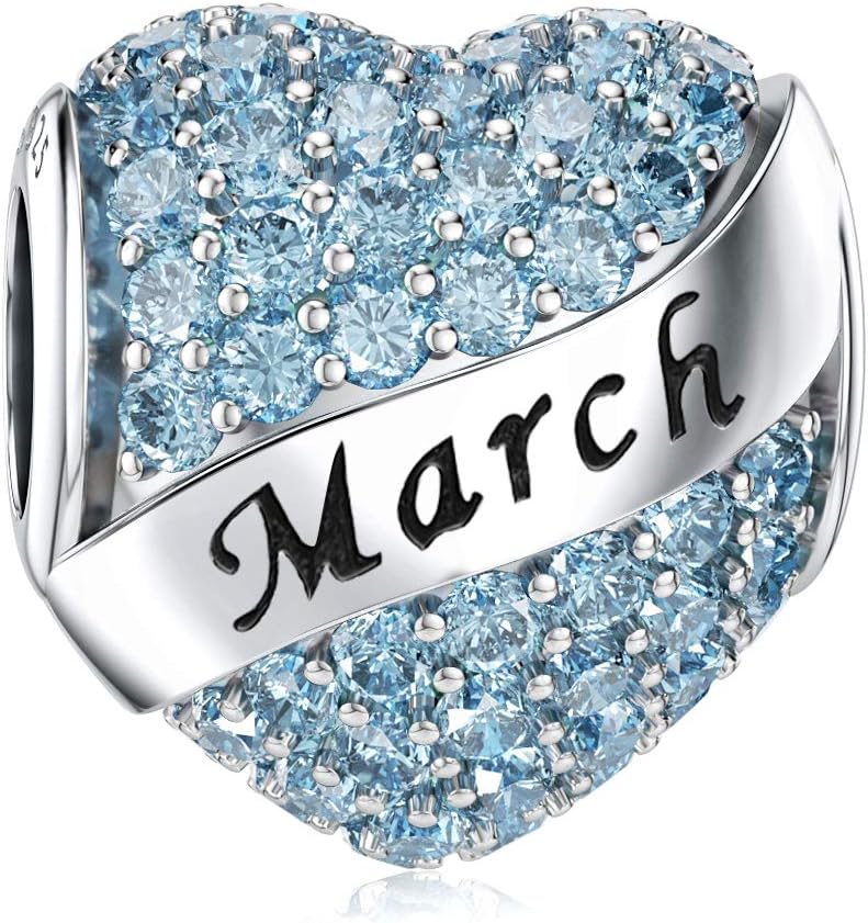 Best DALARAN Birthstone Charms, Special Charms Fit Pandora Bracelet, Unique 925...