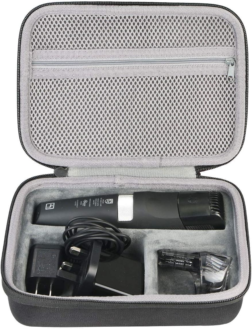 co2CREA Hard Travel Case for Series 3000/5000 /7000 Beard Trimmer MG3720 MG3722...