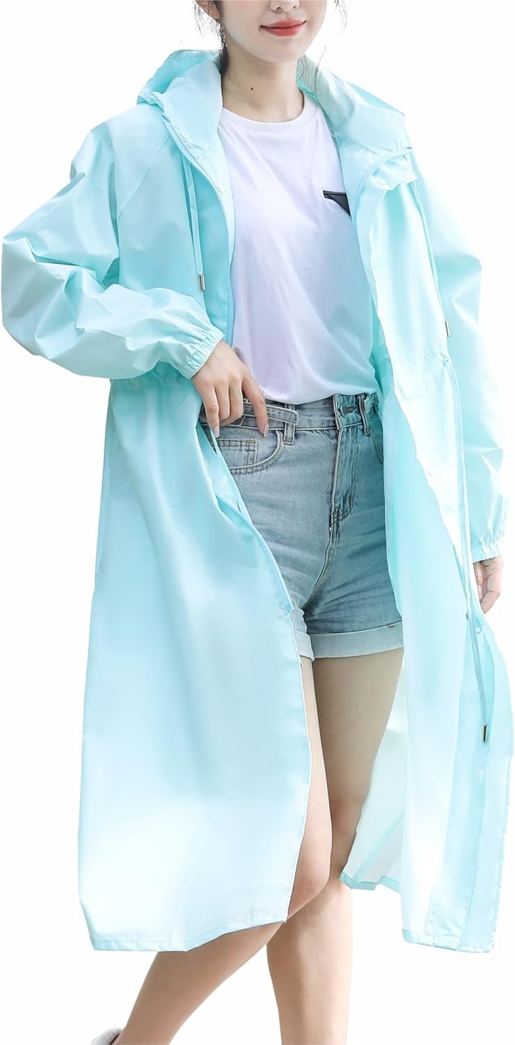 Best Ynport Crefreak Rain Jackets, Special Waterproof Lightweight Raincoat Ponch...