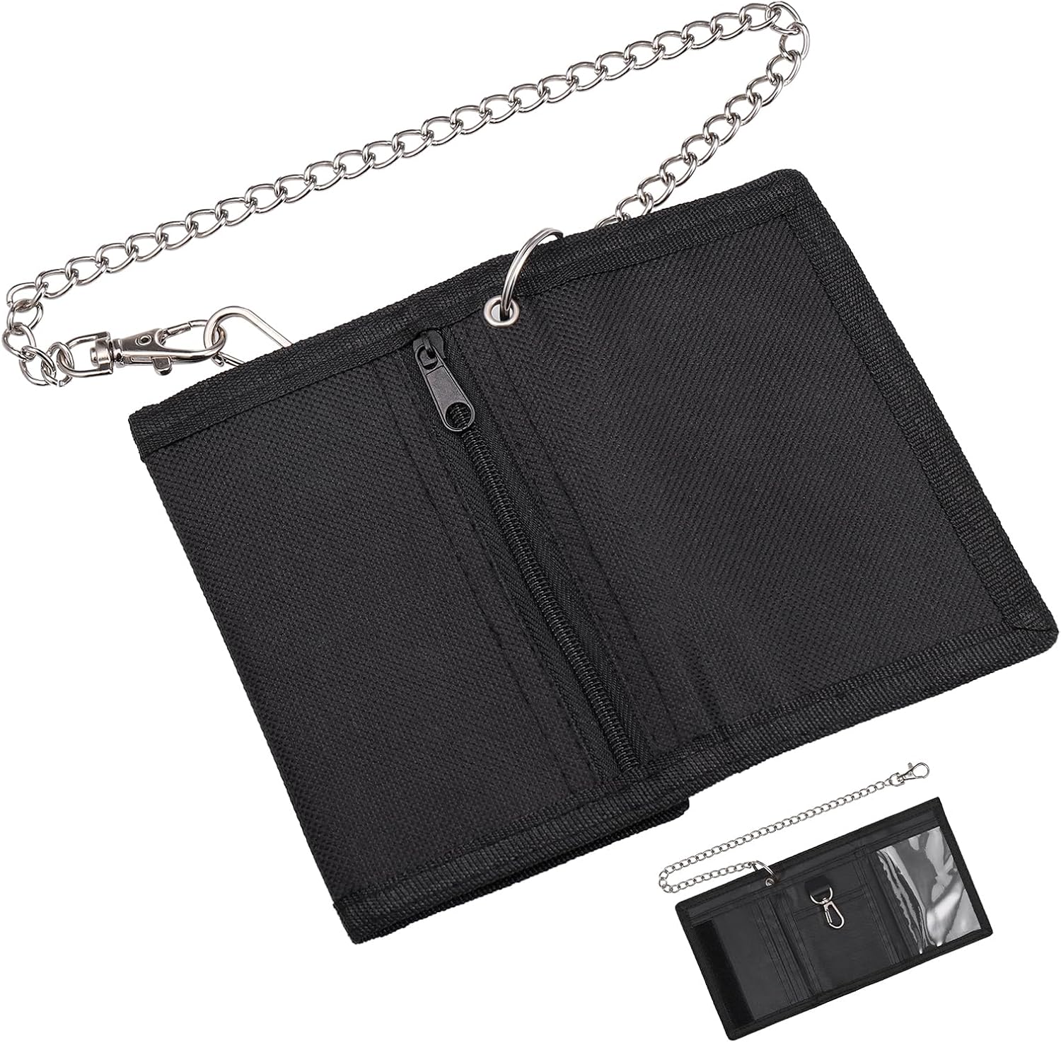 Best Yimomoyi Slim Boys Wallet, Special Trifold Wallets with Chain Clip, Unique...