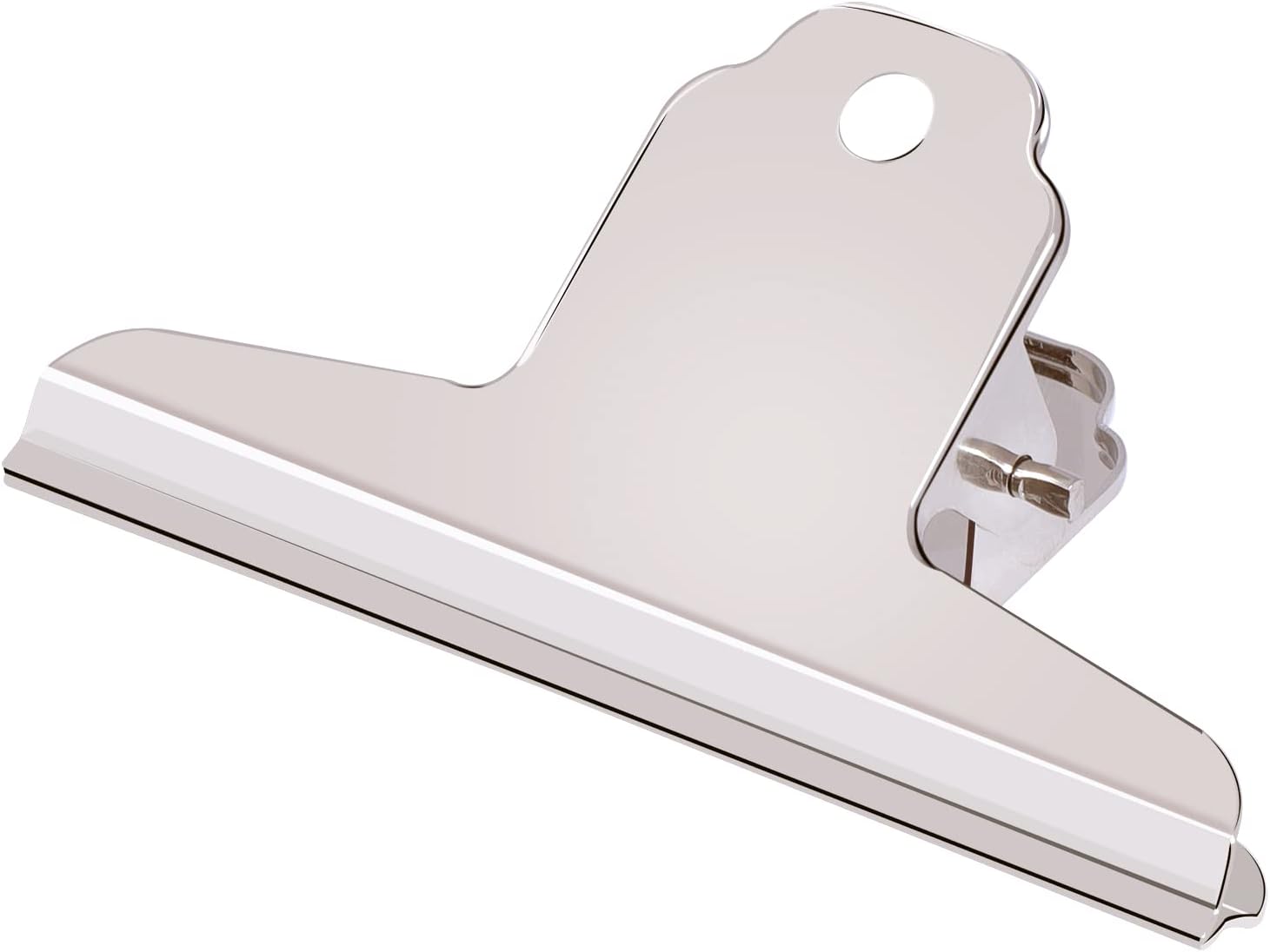 Best GUOKOFF 12 Pack Large Binder Clips, High-Quality Metal Hinge Clip, Special...