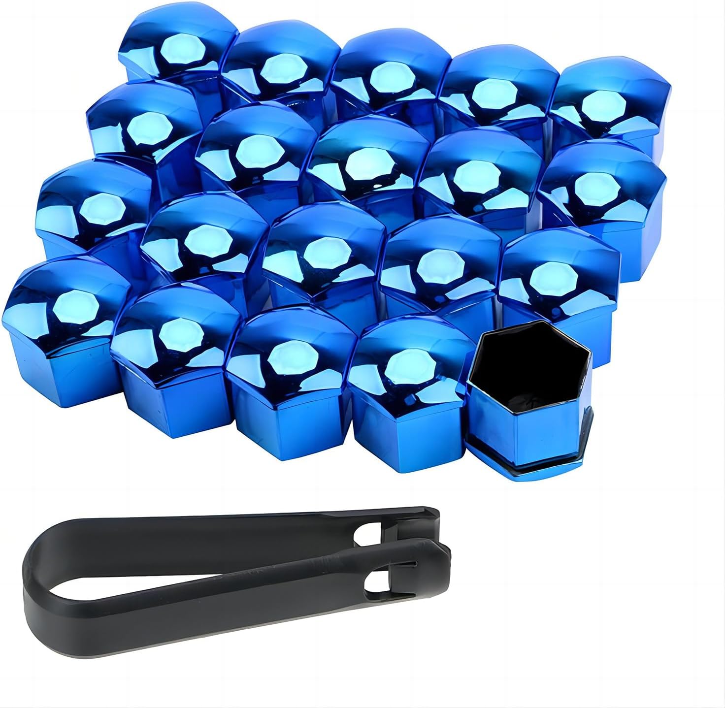 High-Quality PAITOK Wheel Nut Cap, Special Universal Chrome Plastic Wheel Bolt N...