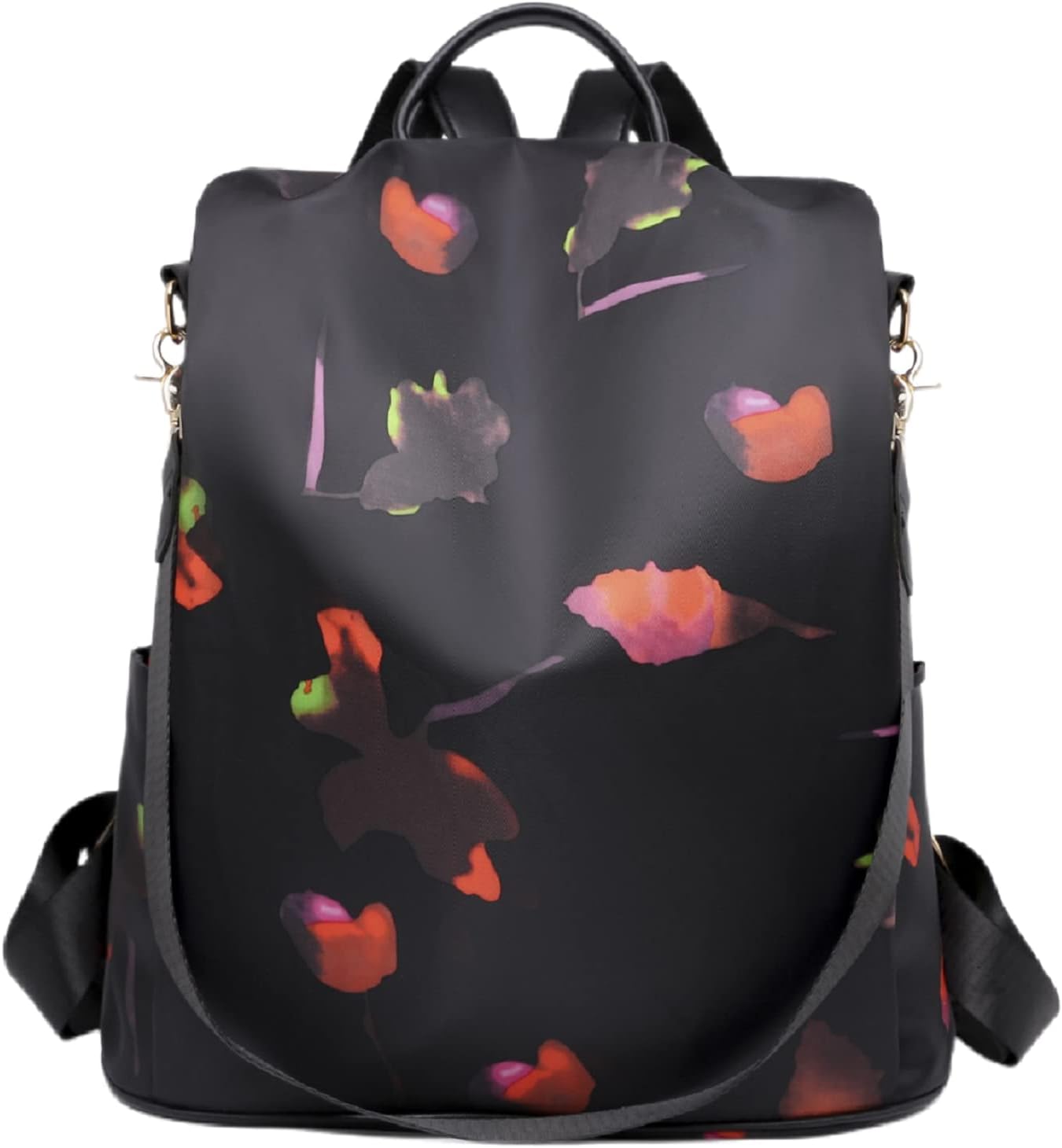 Best Hnayet Woman's Backpack Handbag, Special Anti-Theft Nylon Ladies Shoulder B...