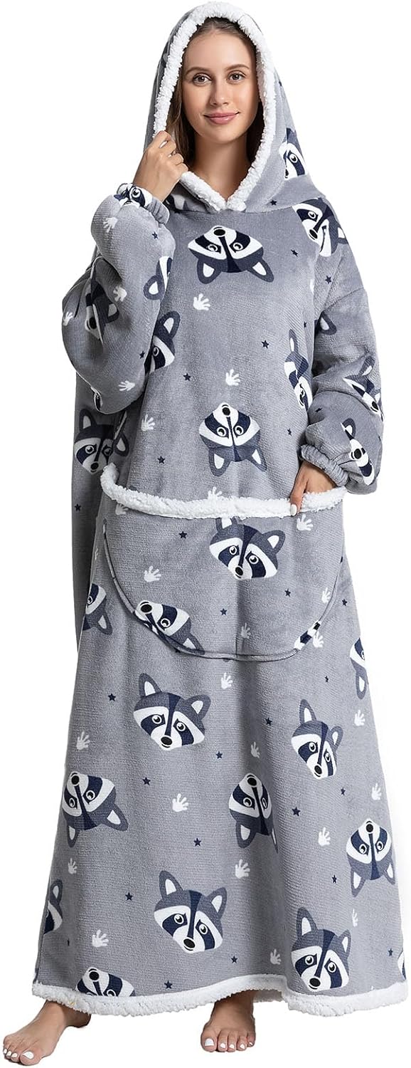 Best Oversized Blanket Hoodie, Stylish Sherpa Hoodie for All, Special Plush Swea...
