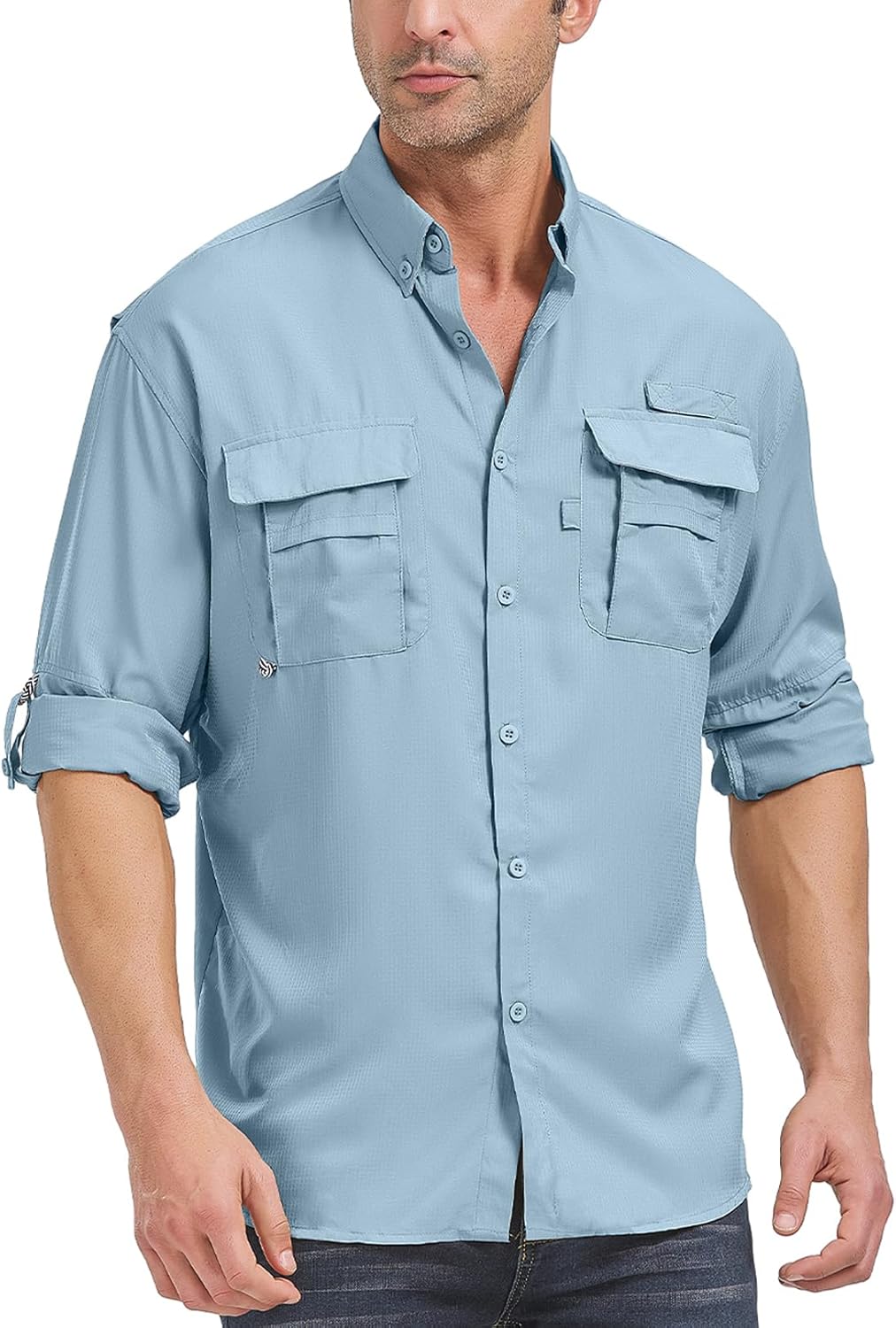 Best Mosingle Mens Shirts, Special Safari Shirt Long Sleeve, Lightweight Fishing...