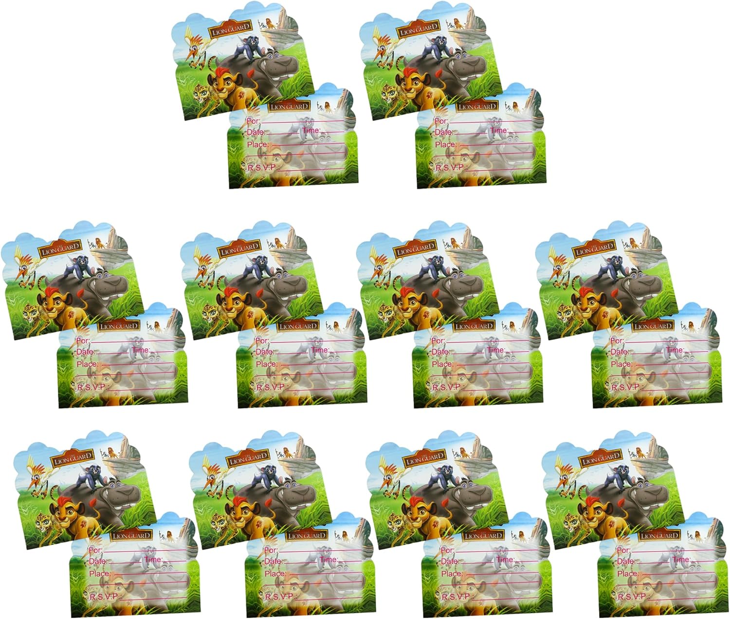Best Lion King Birthday Decoration, Special Lion King Invitations Cards, Unique...