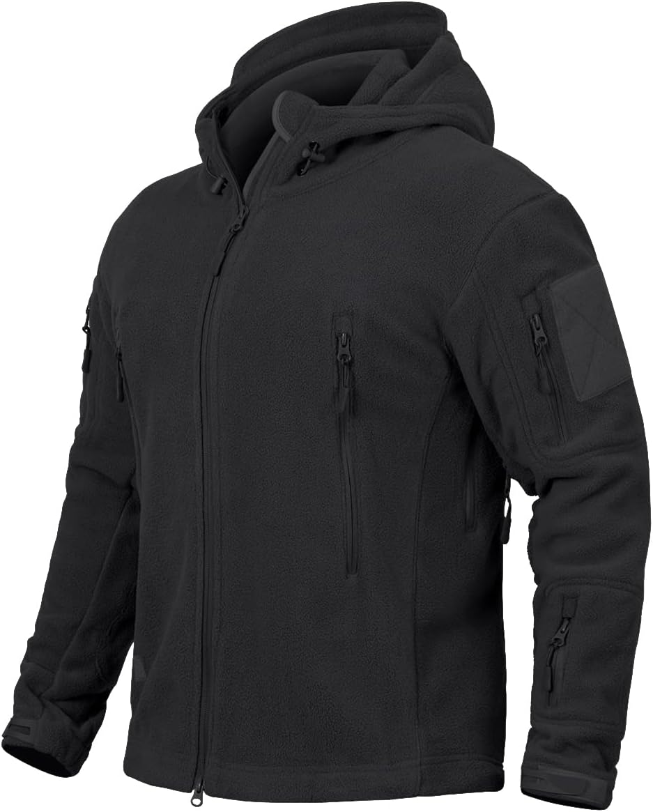 Best CARWORNIC Men's Jacket, Special Tactical Fleece Jacket for Warm Military Us...