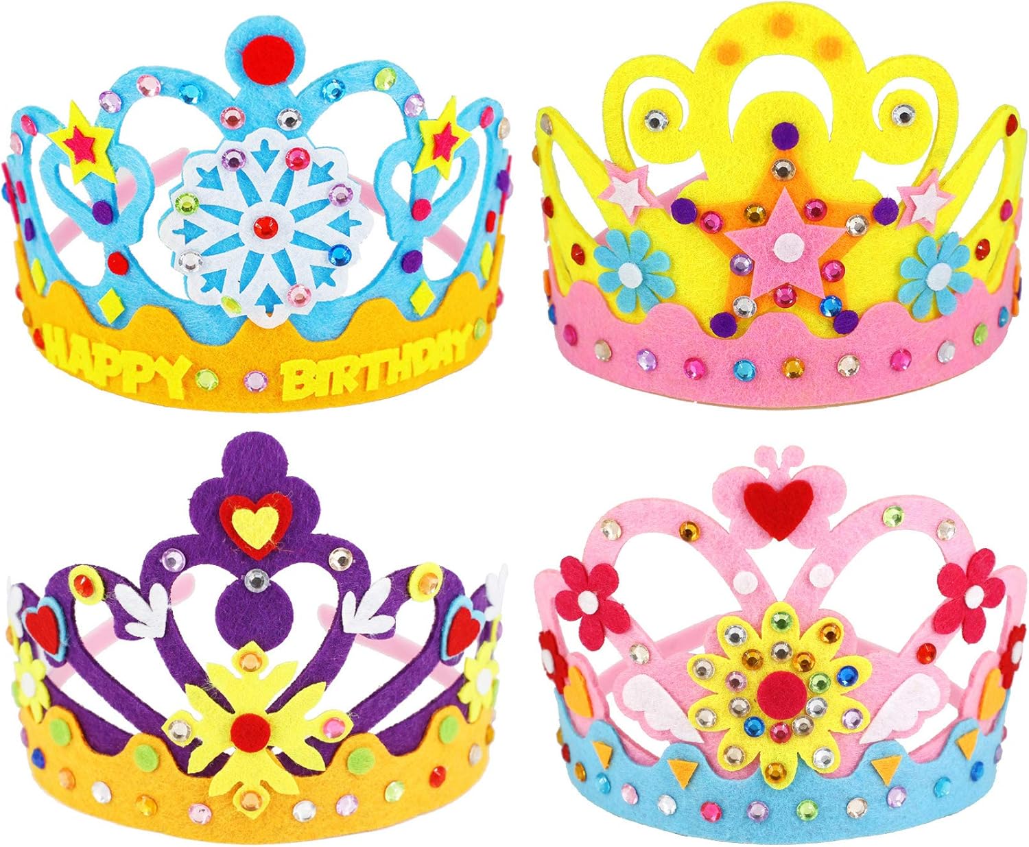 Best Hifot Craft Kits, Special Tiara Craft Kits for Kids, Innovative Felt Crown...