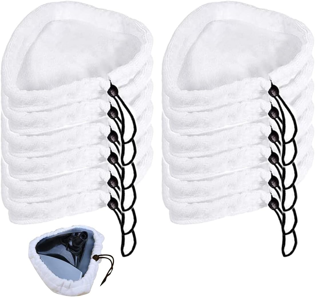 Best RoadLoo Steam Cleaner Pads, Special Pack of 12 Steam Mop Pads, Innovative M...