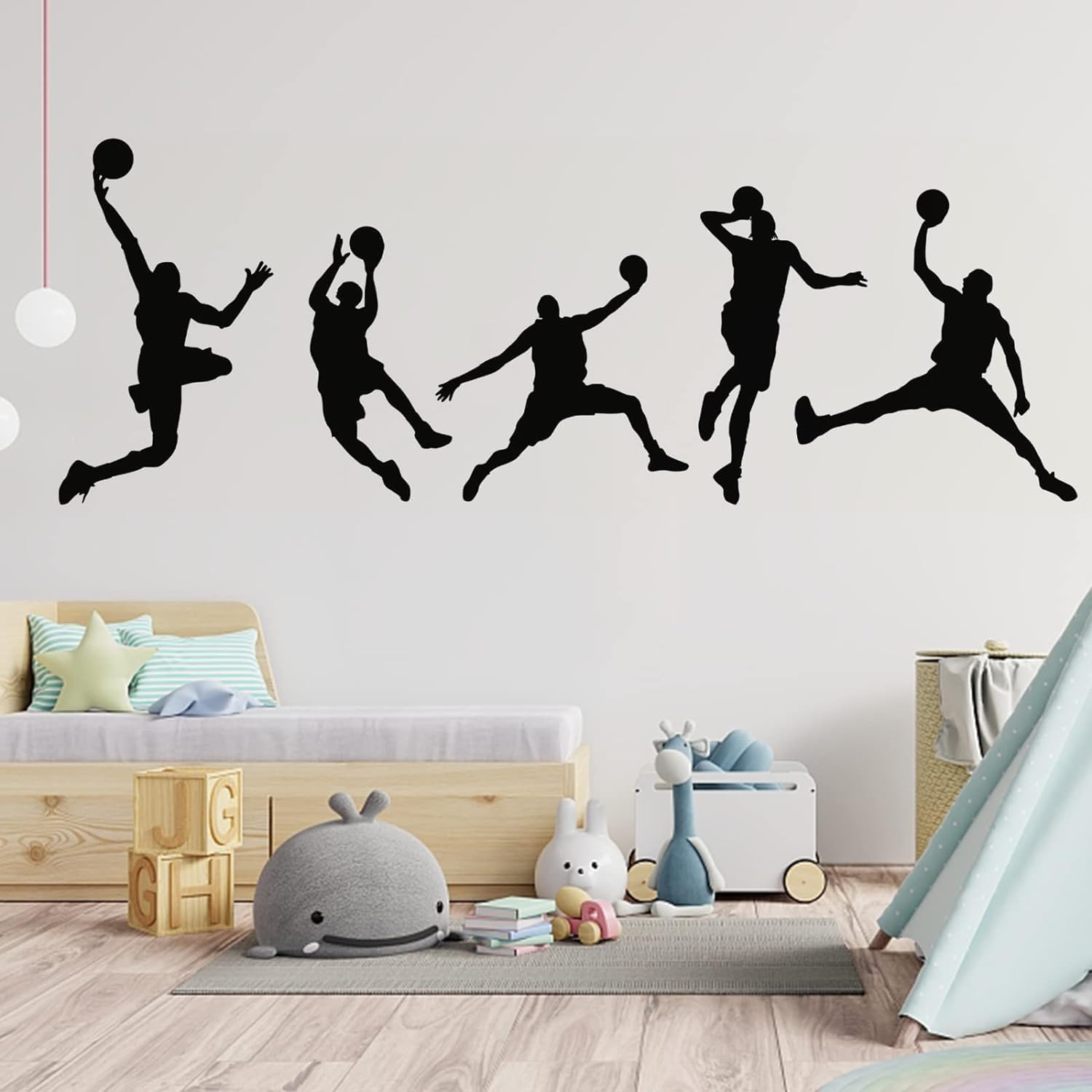 Best LUUFAN Basketball Sticker, Special Wall Sticker Decor for School, Innovativ...