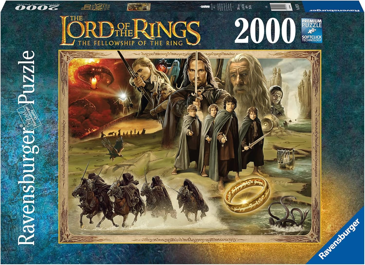 Best Ravensburger Lord of the Rings Jigsaw Puzzle, Special Puzzle for Adults and...