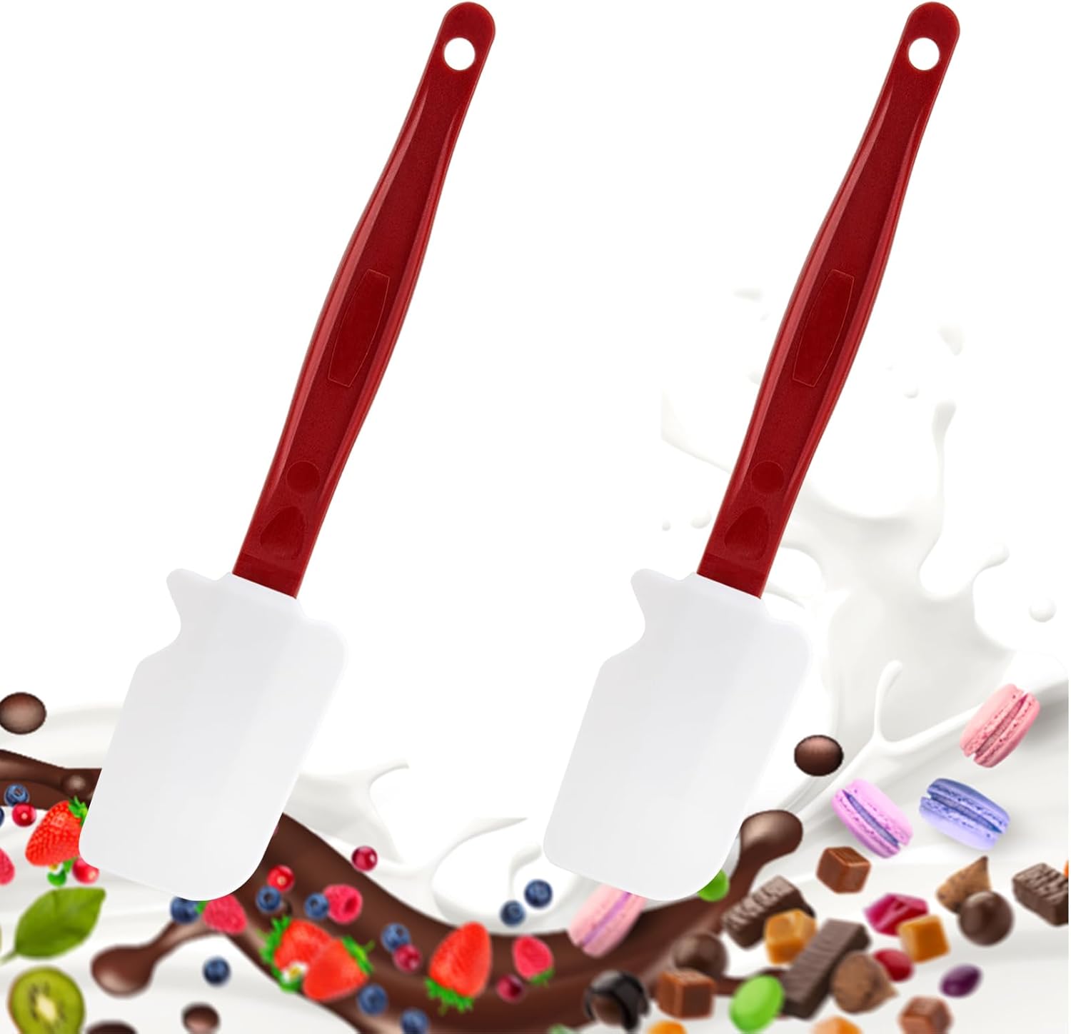 **Best Commercial Rubber Spatula Set, Special High Heat Silicone Spatula Set, Co...