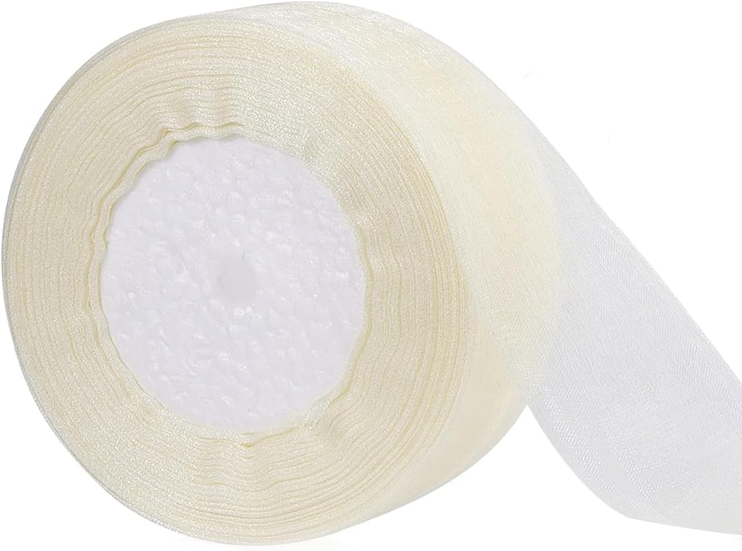 Best Bailinks Balloon Ribbon, Special White 4mm x 45m Sheer Ribbon Organza Chiff...