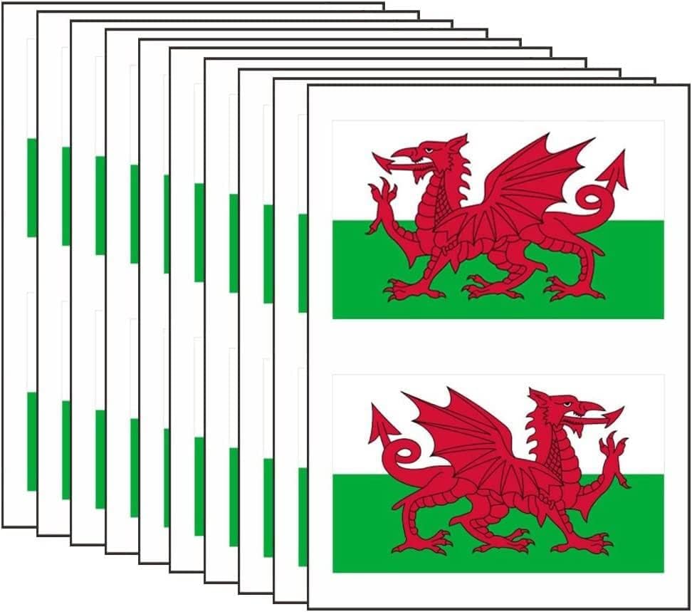 Best 20 WALES FLAG Stickers, Special Welsh Cymru Football World Cup Car Decorati...