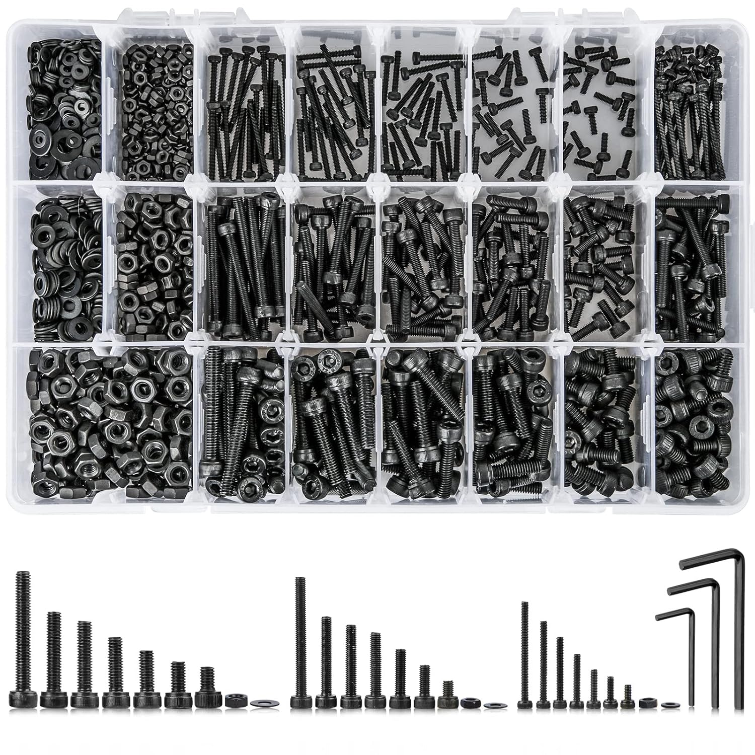 Best K Kwokker Hexagon Socket Cap Screws, Special M2 M3 M4 Hex Socket Head Cap S...