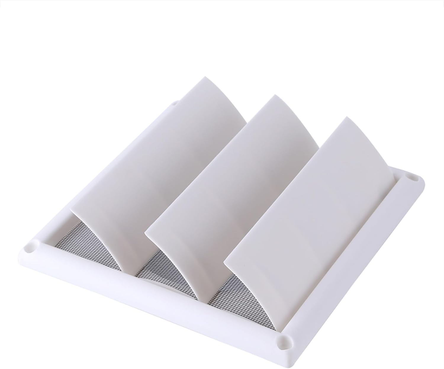 Pastic Air Vent, 1PC Plastic Air Outlet Grille Cover 3 Flaps Wall Duct Ventilati...