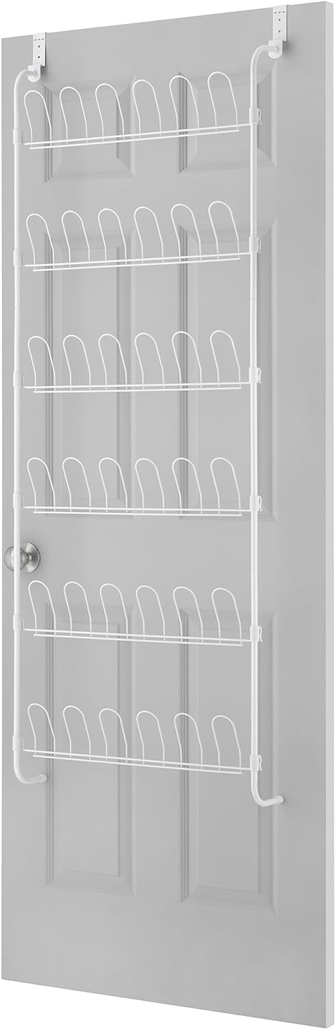 Best Whitmor 18-Pair Over The Door Shoe Rack, Special Shoe Organizer for Unisex,...