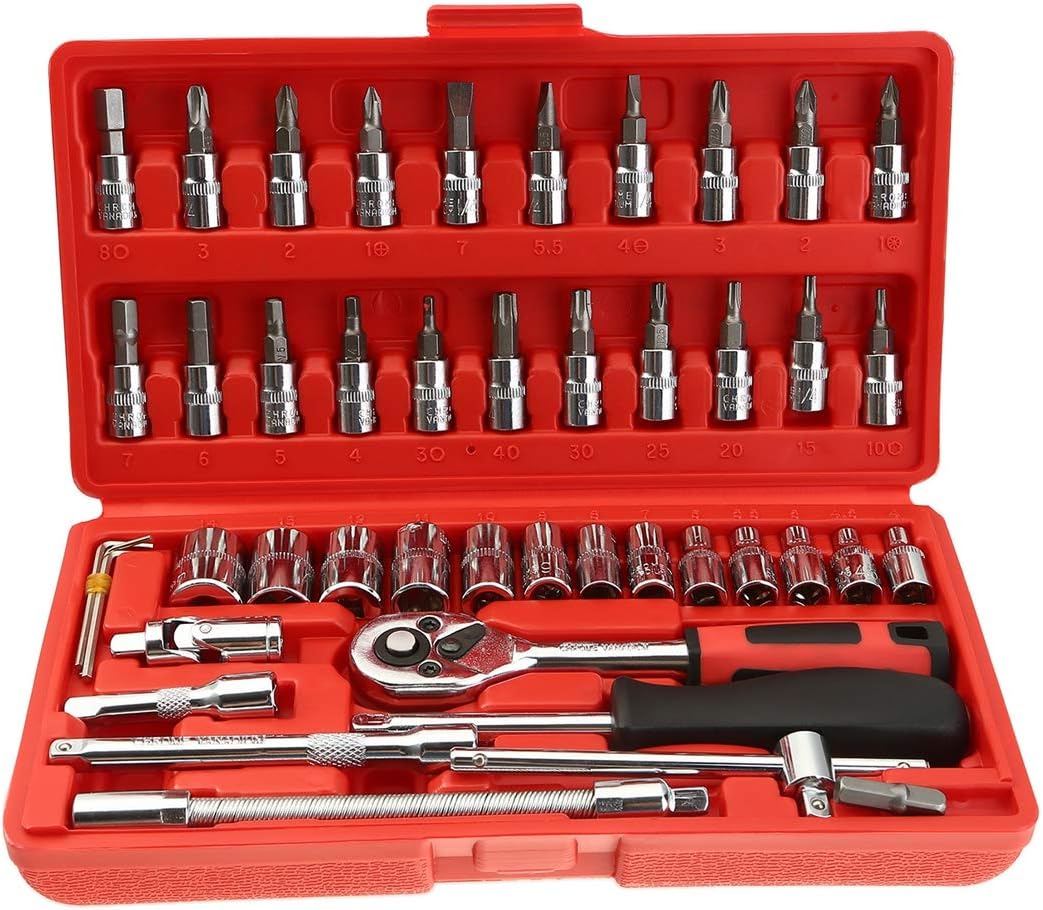 Best OCGIG 46 PCS, Special Drive Socket Kit, Innovative 1/4" Drive Socket, Affor...