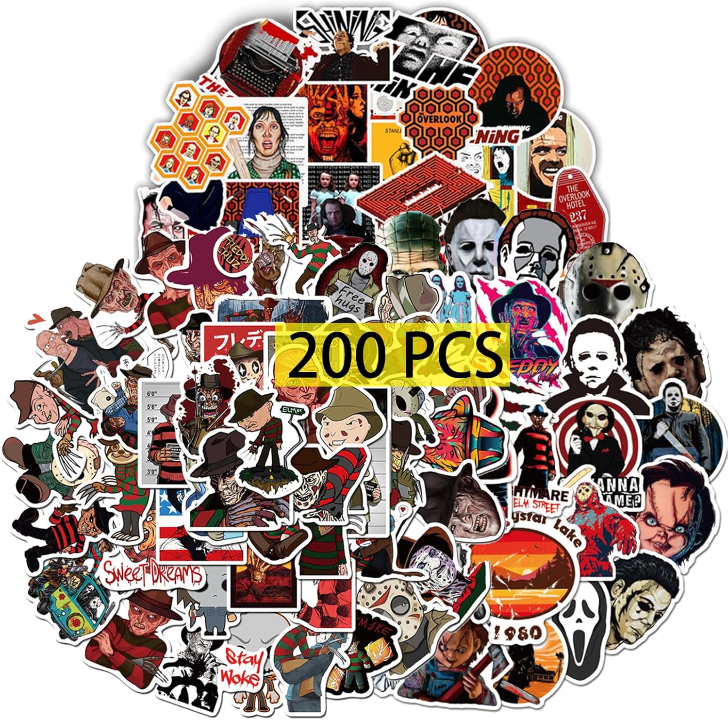 Best GTOTd Halloween Stickers, Special Gifts Merch for Horror Decorations, Innov...