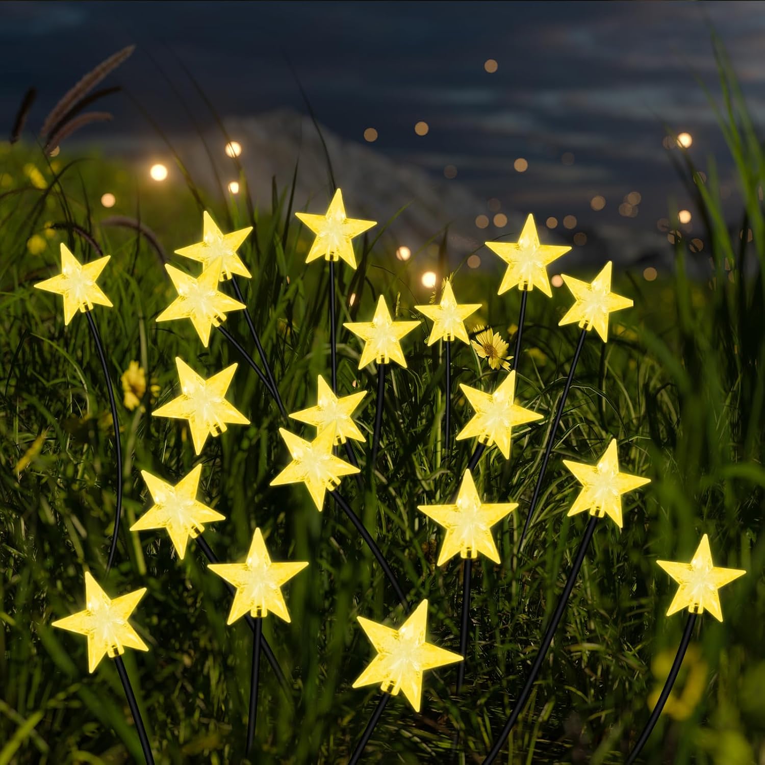 Best Solar Lights Outdoor, Special Solar Garden Lights, Innovative 4 Pack 32LED...