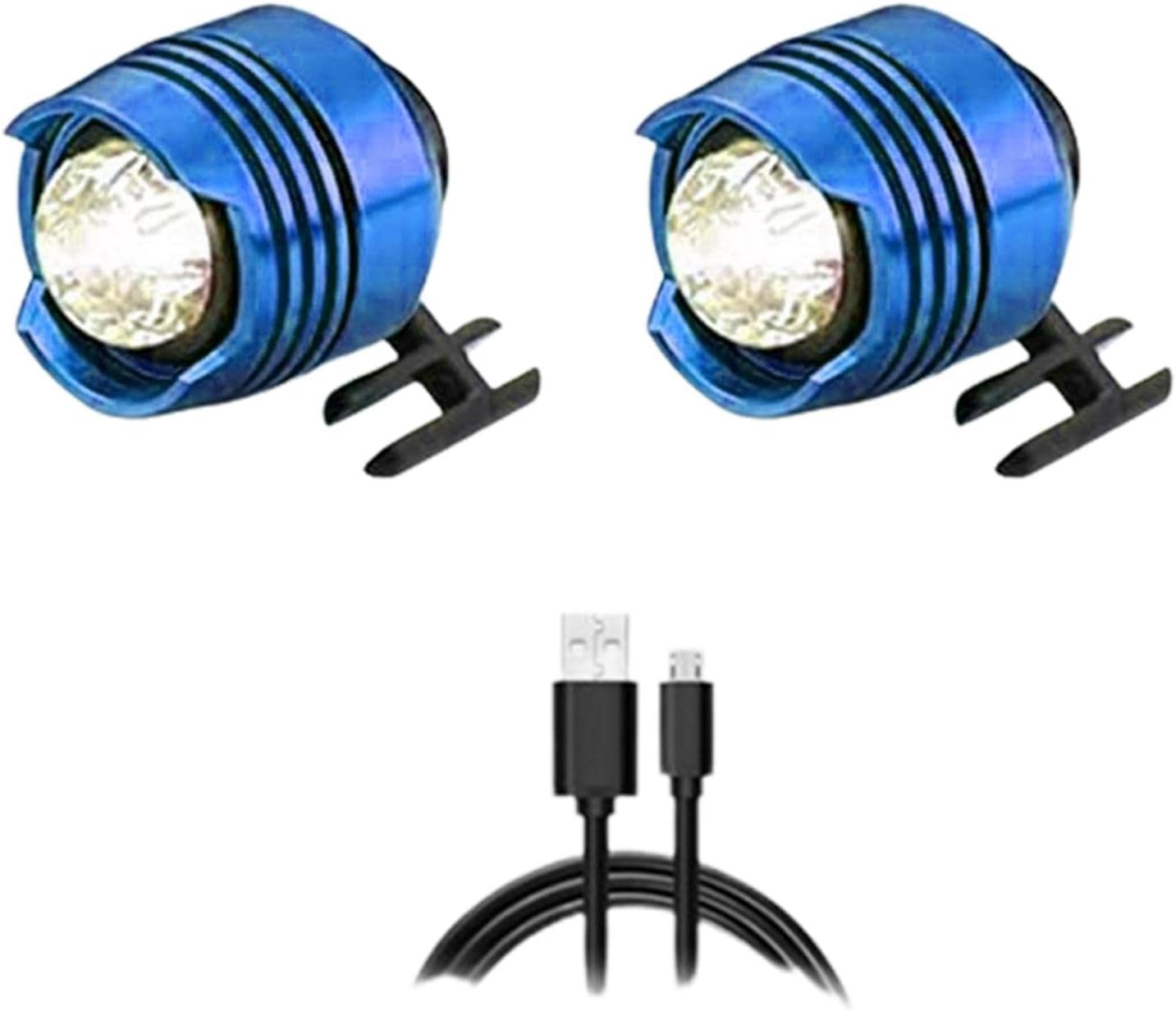 2Pcs ​Headlights for Crocs, Upgraded ​Rechargeable...